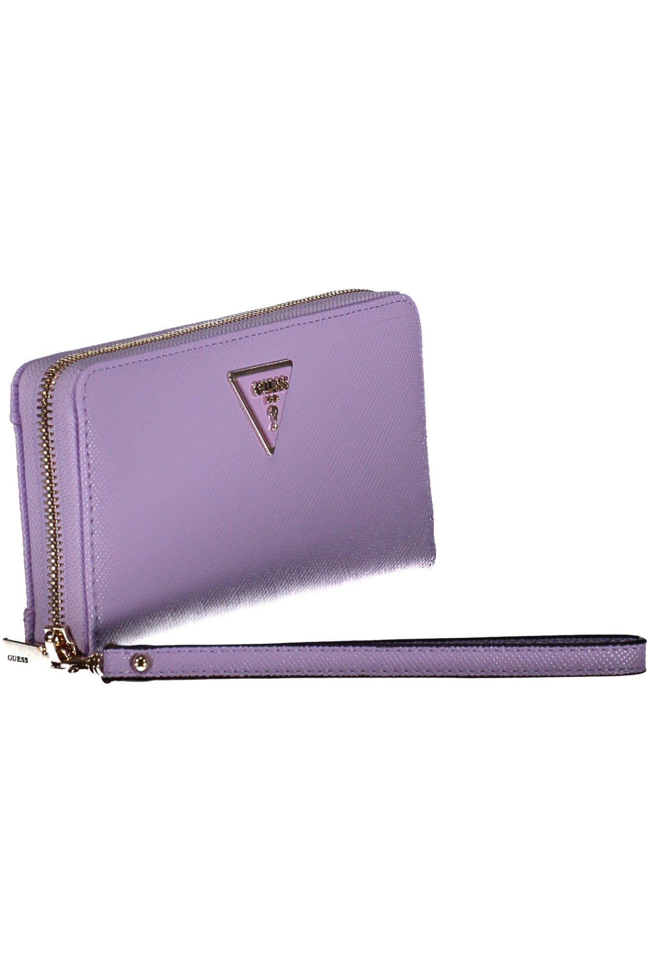 Guess Jeans Purple Polyurethane Wallet - Fizigo
