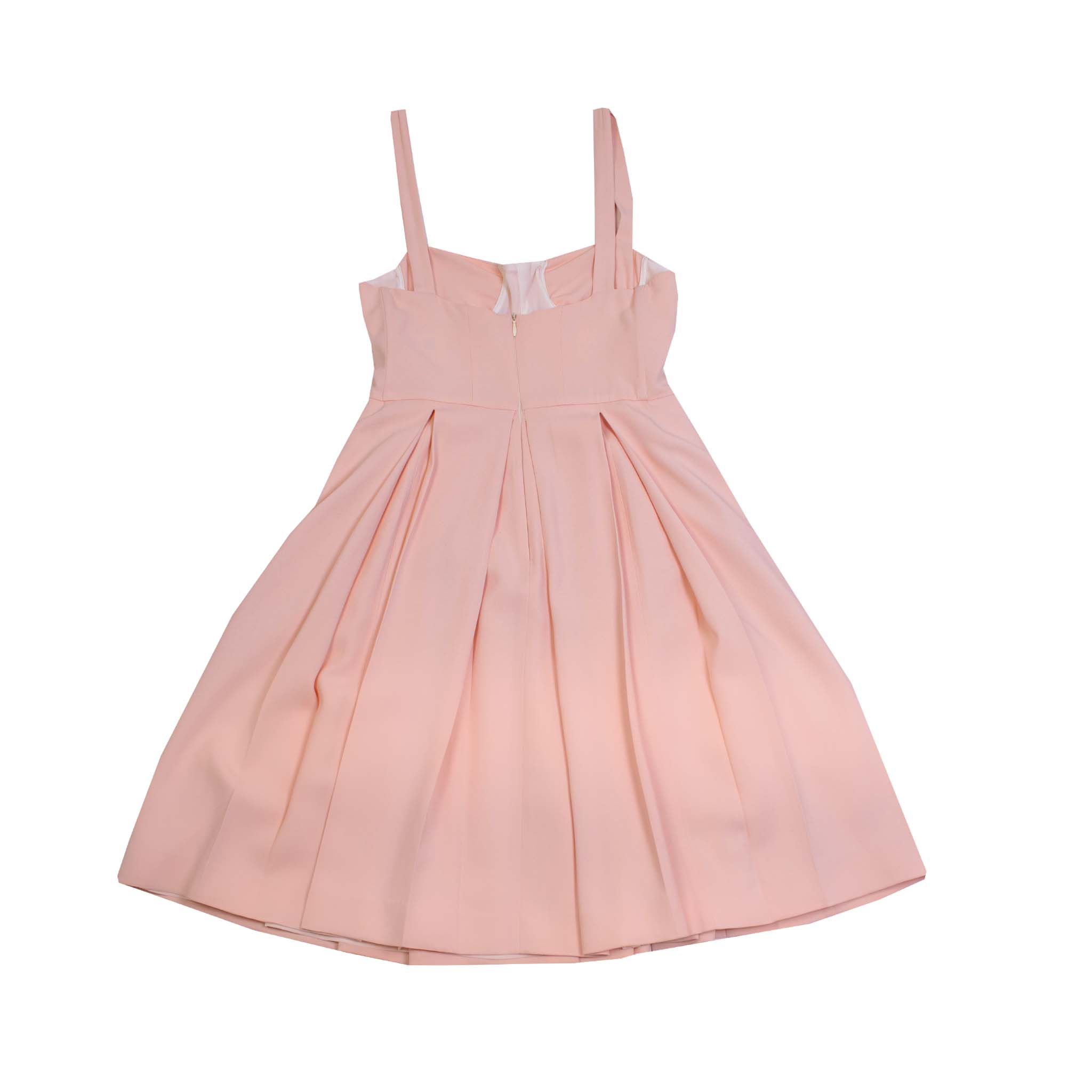 Lardini Pink Bodice Viscose dress - Fizigo