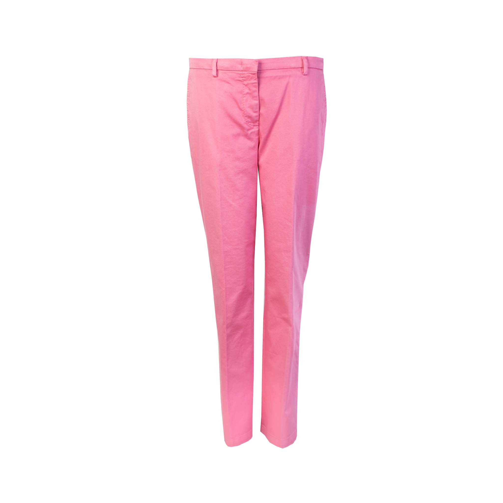Lardini Pink Cotton Trouser - Fizigo