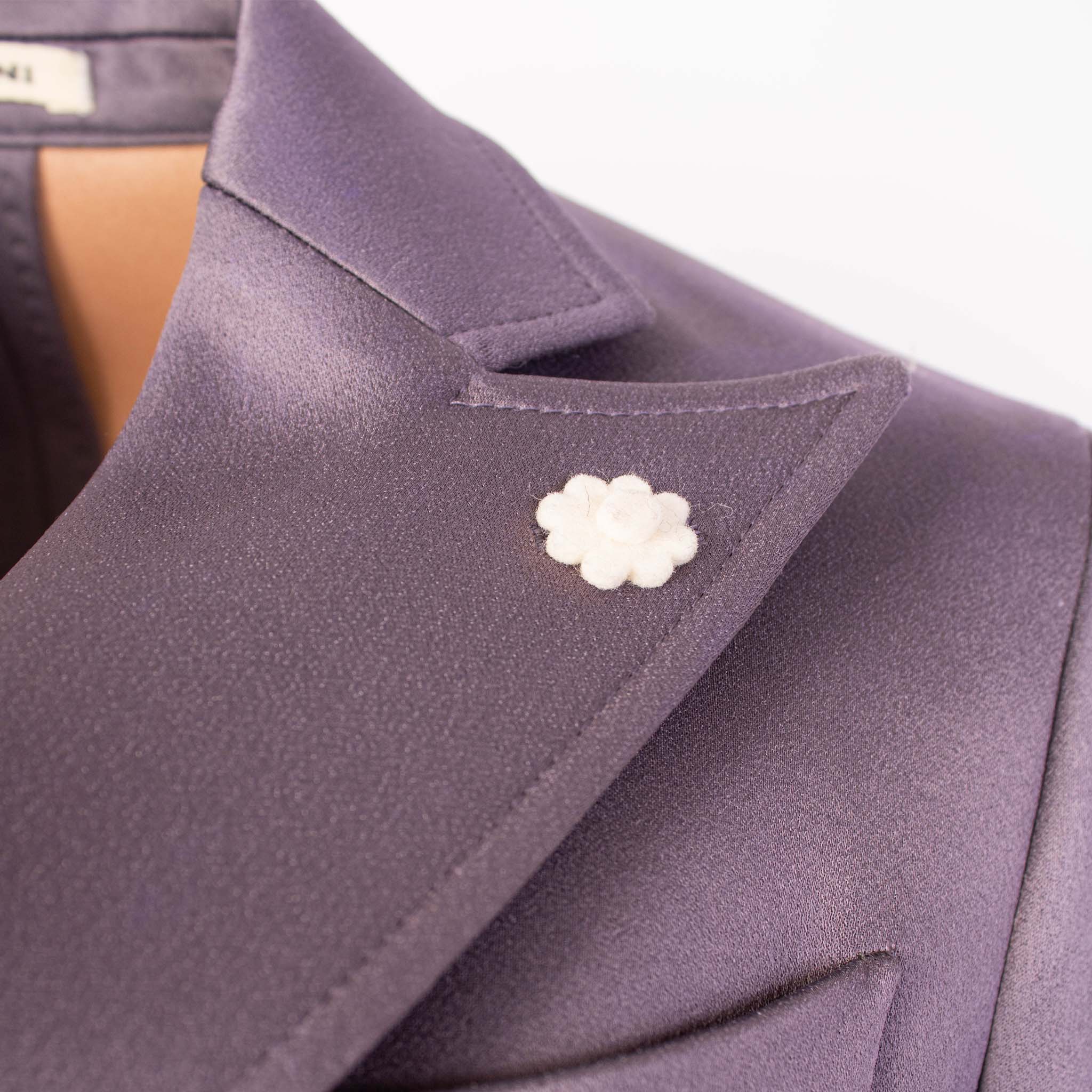 Lardini Purple Double Breast Jacket - Fizigo