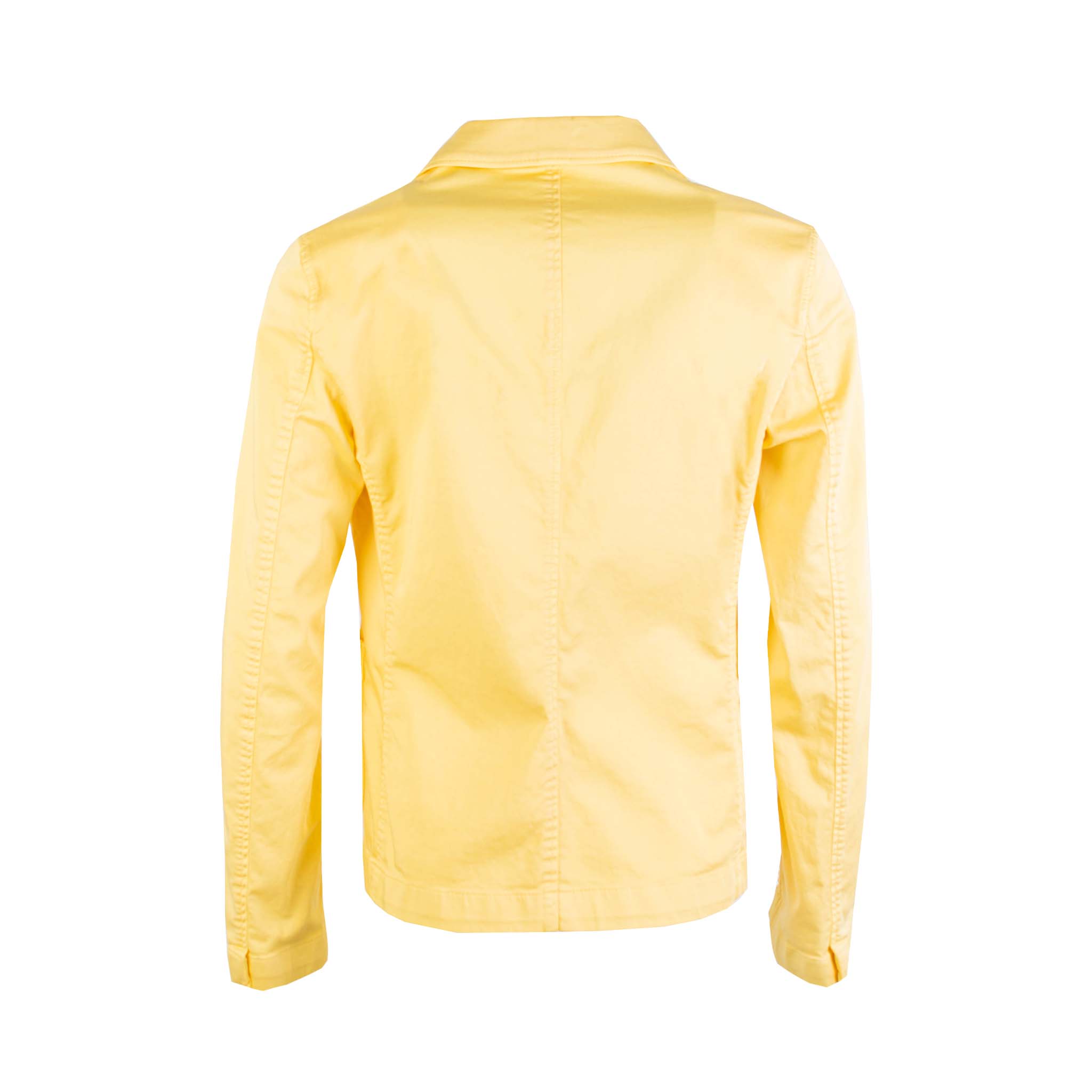 Lardini Yellow Cotton Jacket - Fizigo