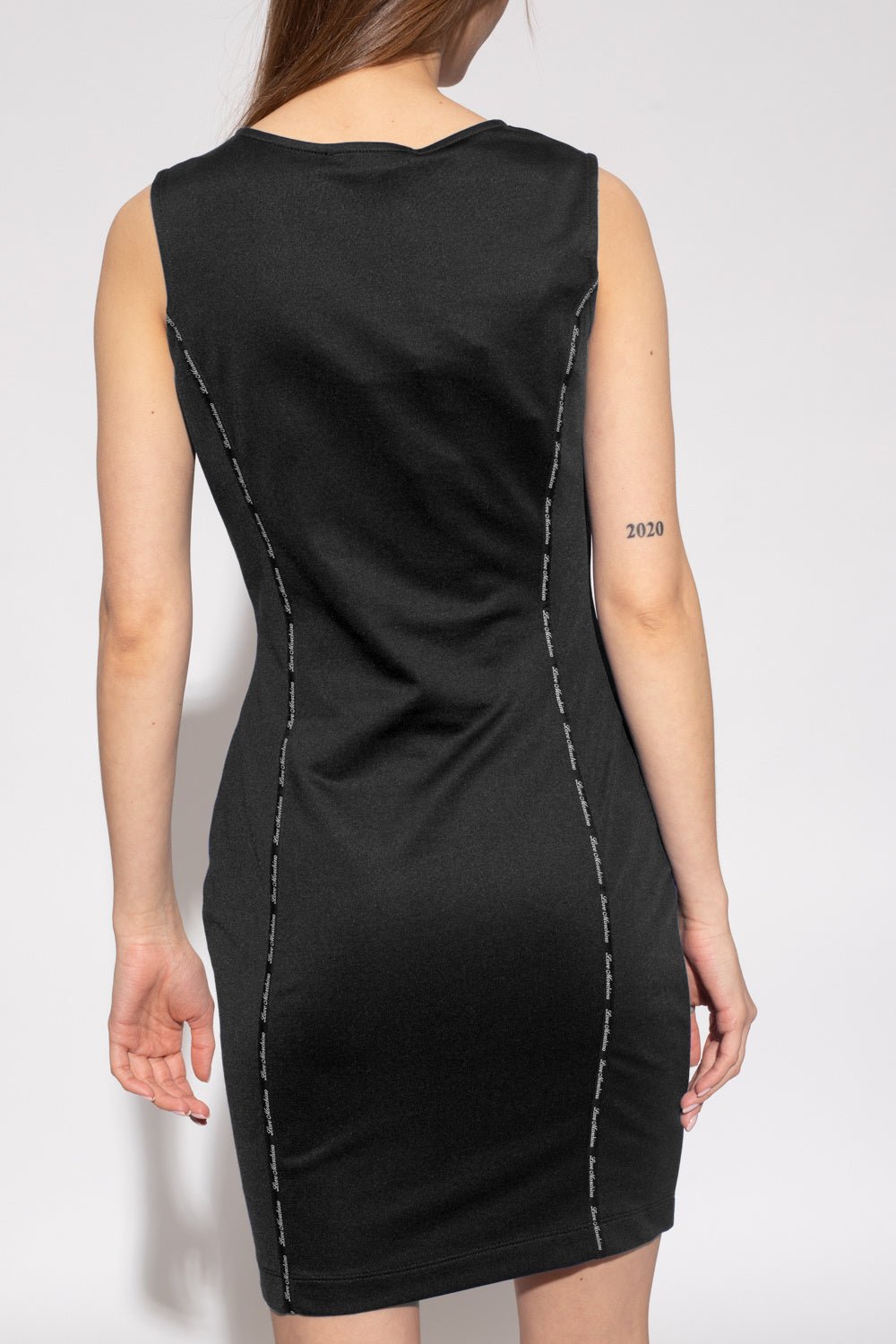 Love Moschino Black Polyester Dress - Fizigo