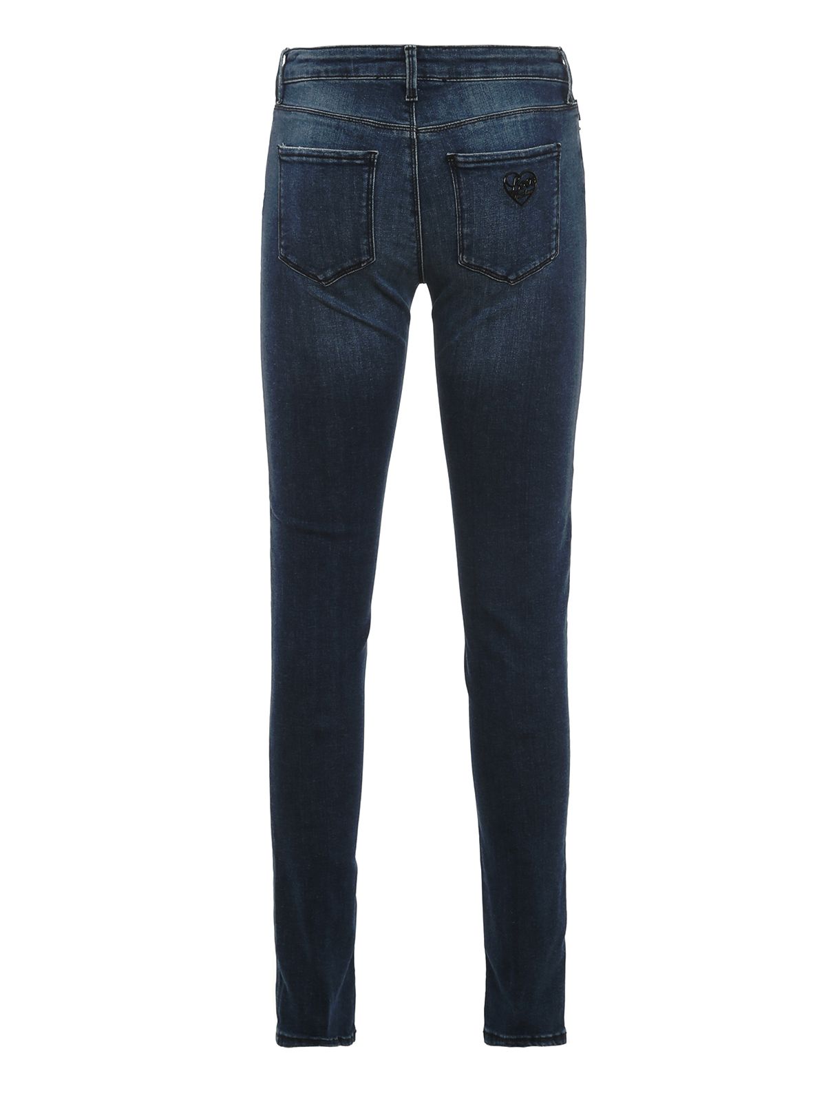 Love Moschino Blue Cotton Jeans & Pant - Fizigo