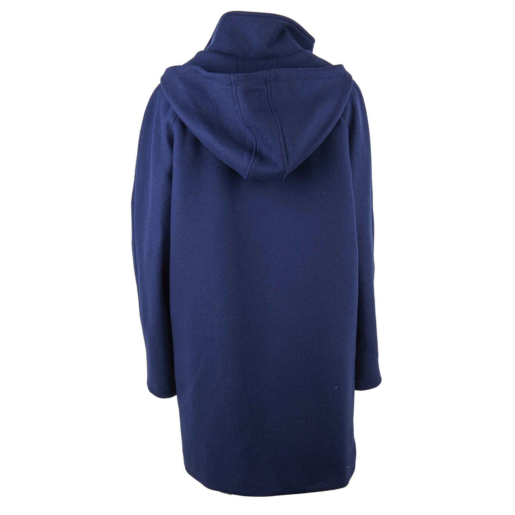 Love Moschino Blue Wool Jackets & Coat - Fizigo