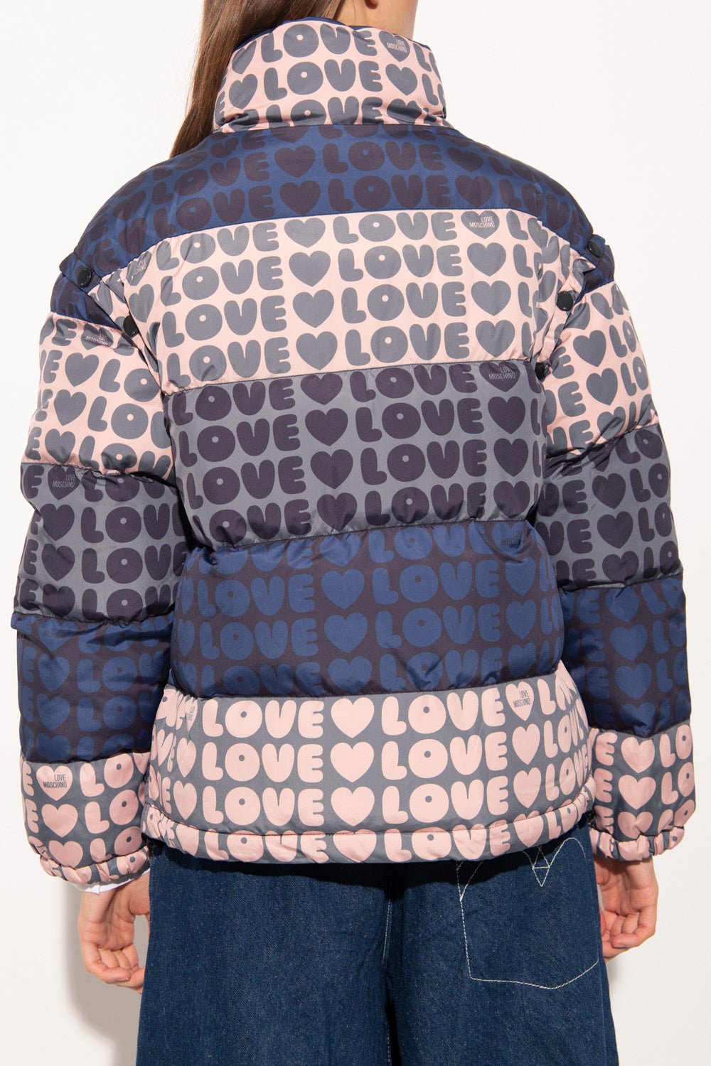 Love Moschino Multicolor Polyester Jackets & Coat - Fizigo