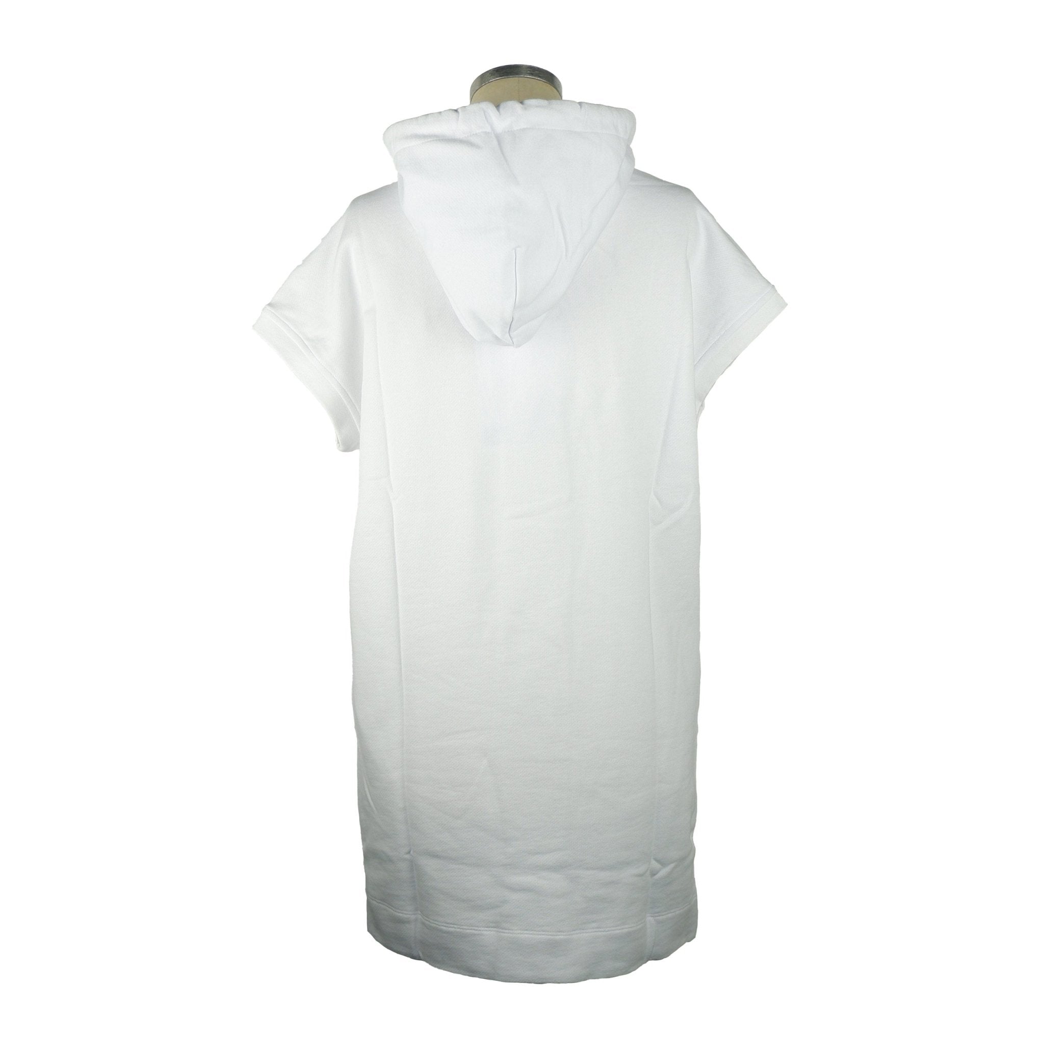 Love Moschino White Cotton Dress - Fizigo