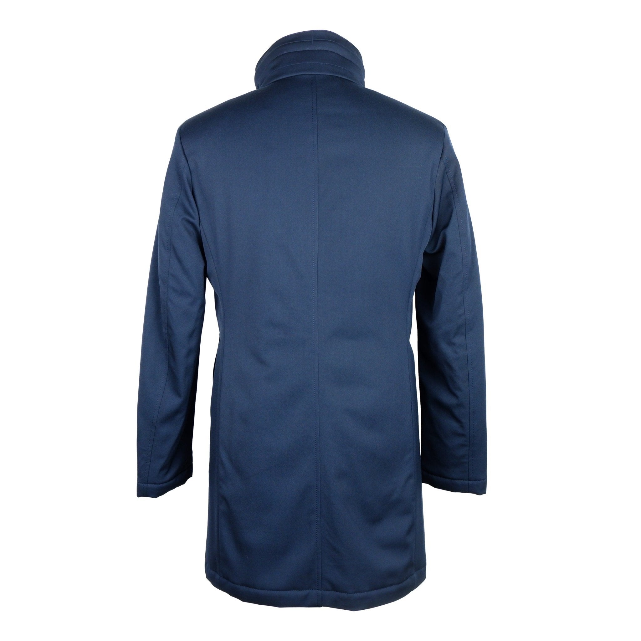 Made in Italy Blue Wool Jacket - Fizigo