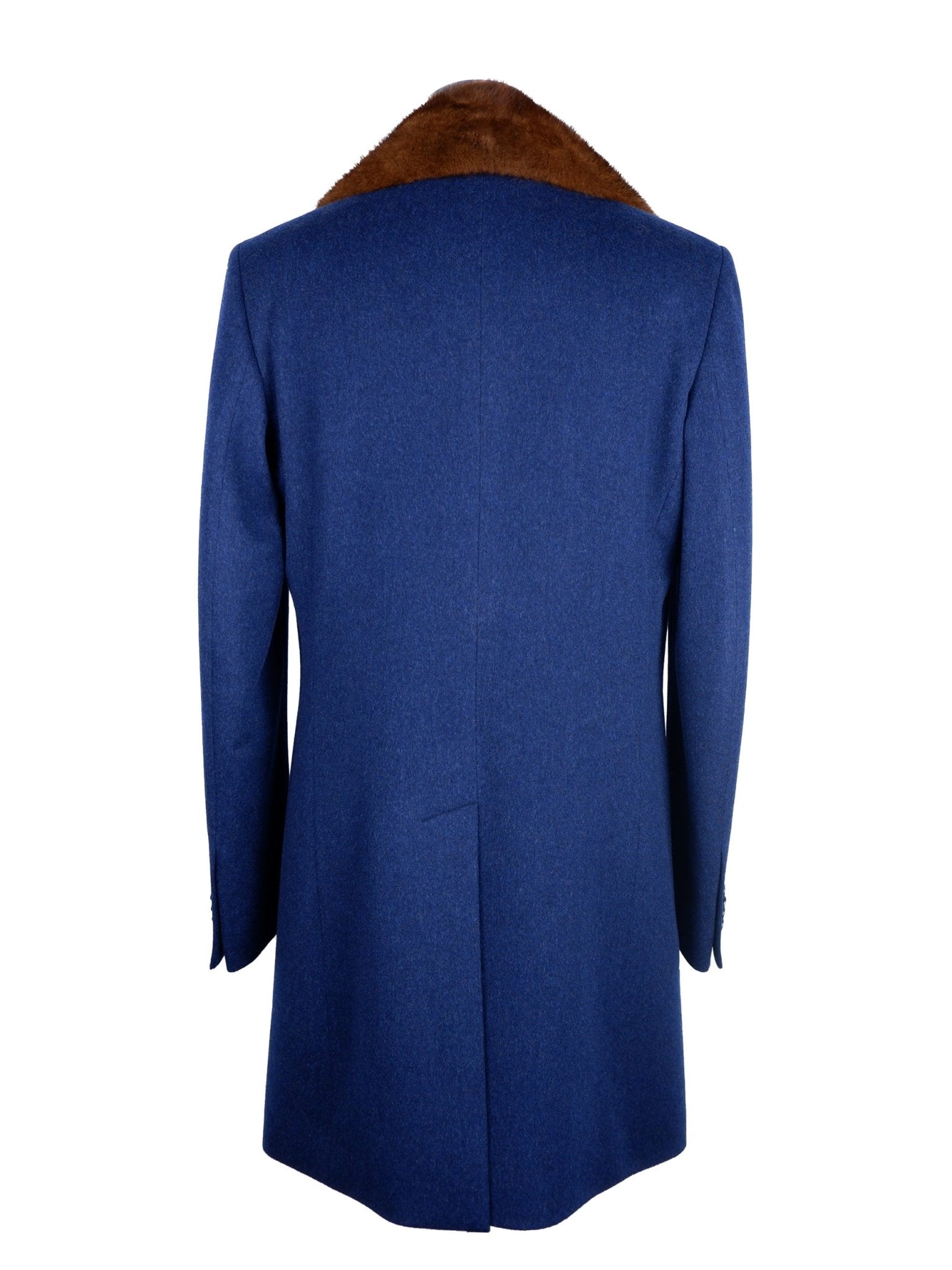 Made in Italy Blue Wool Jacket - Fizigo