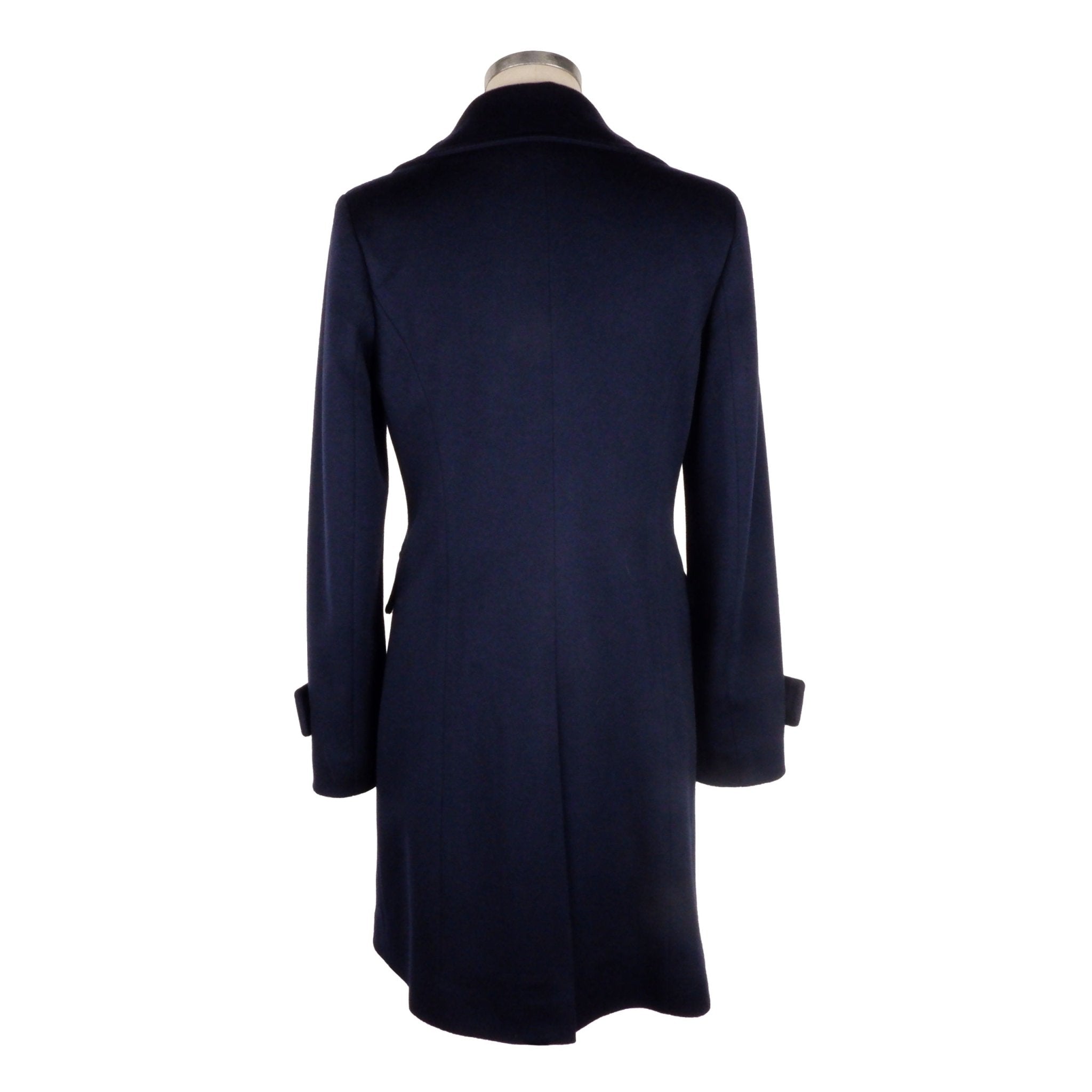 Made in Italy Blue Wool Jackets & Coat - Fizigo