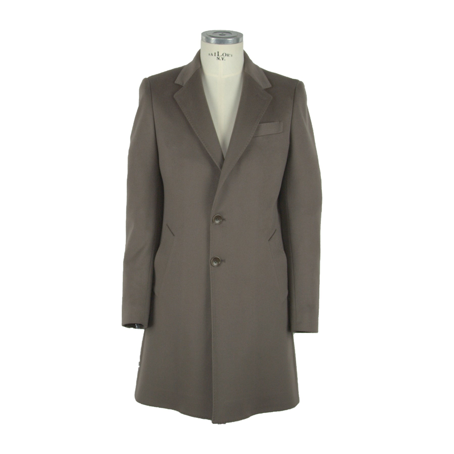 Made in Italy Brown Wool Jacket - Fizigo