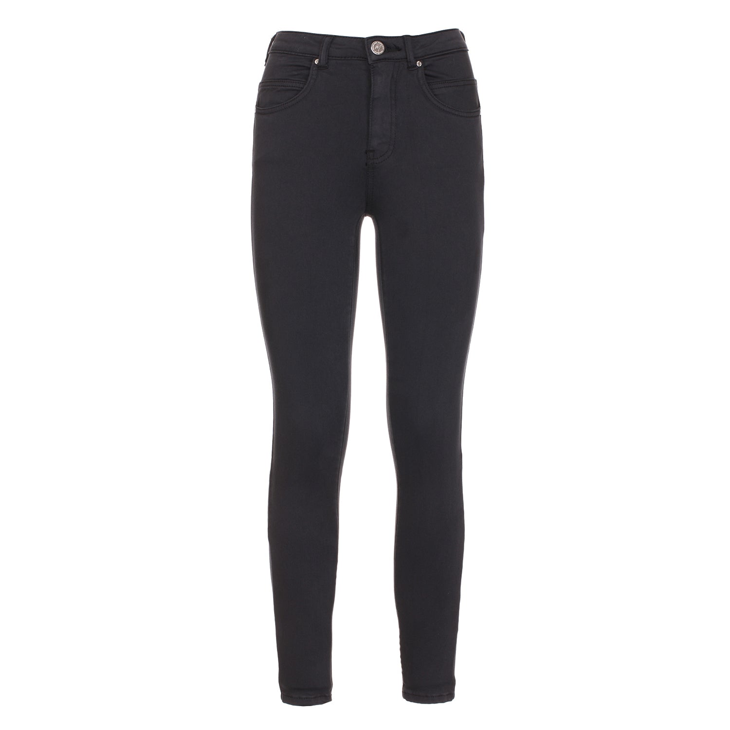 Maison Espin Black Cotton Jeans & Pant - Fizigo