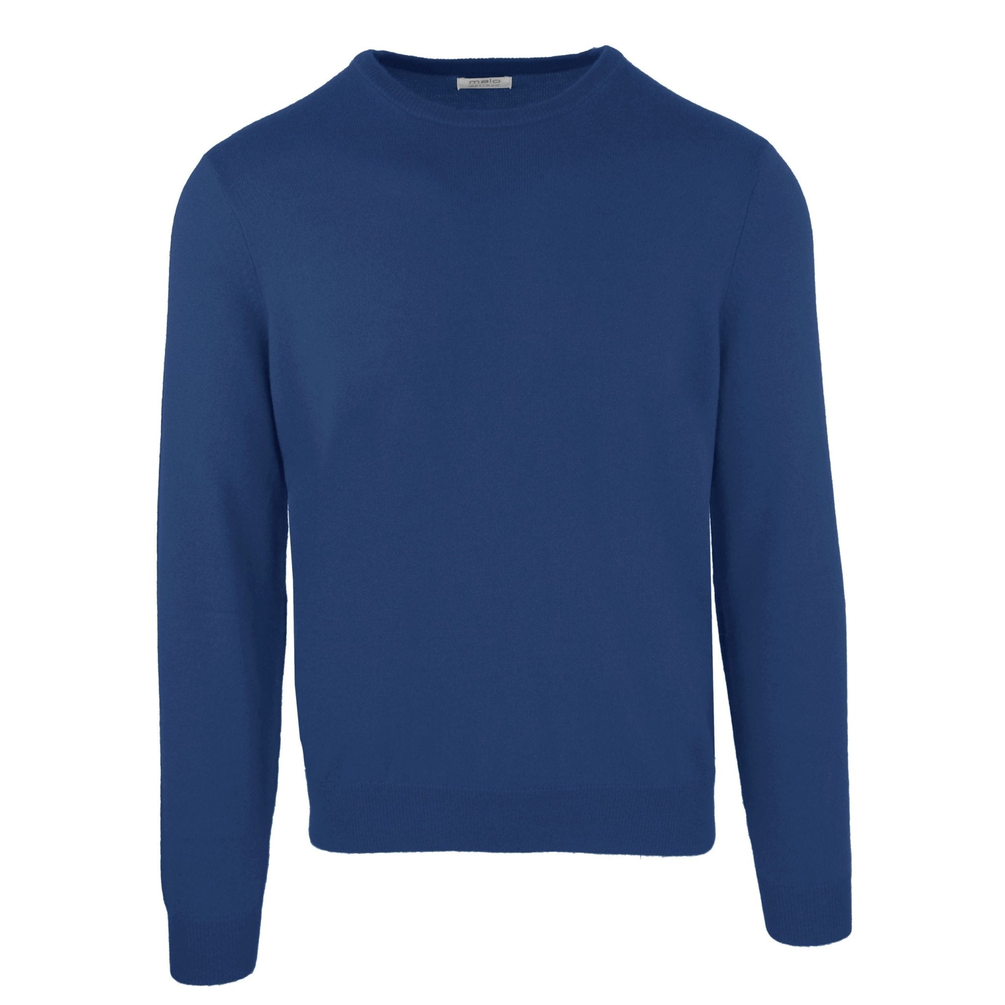 Malo Blue Wool Sweater - Fizigo