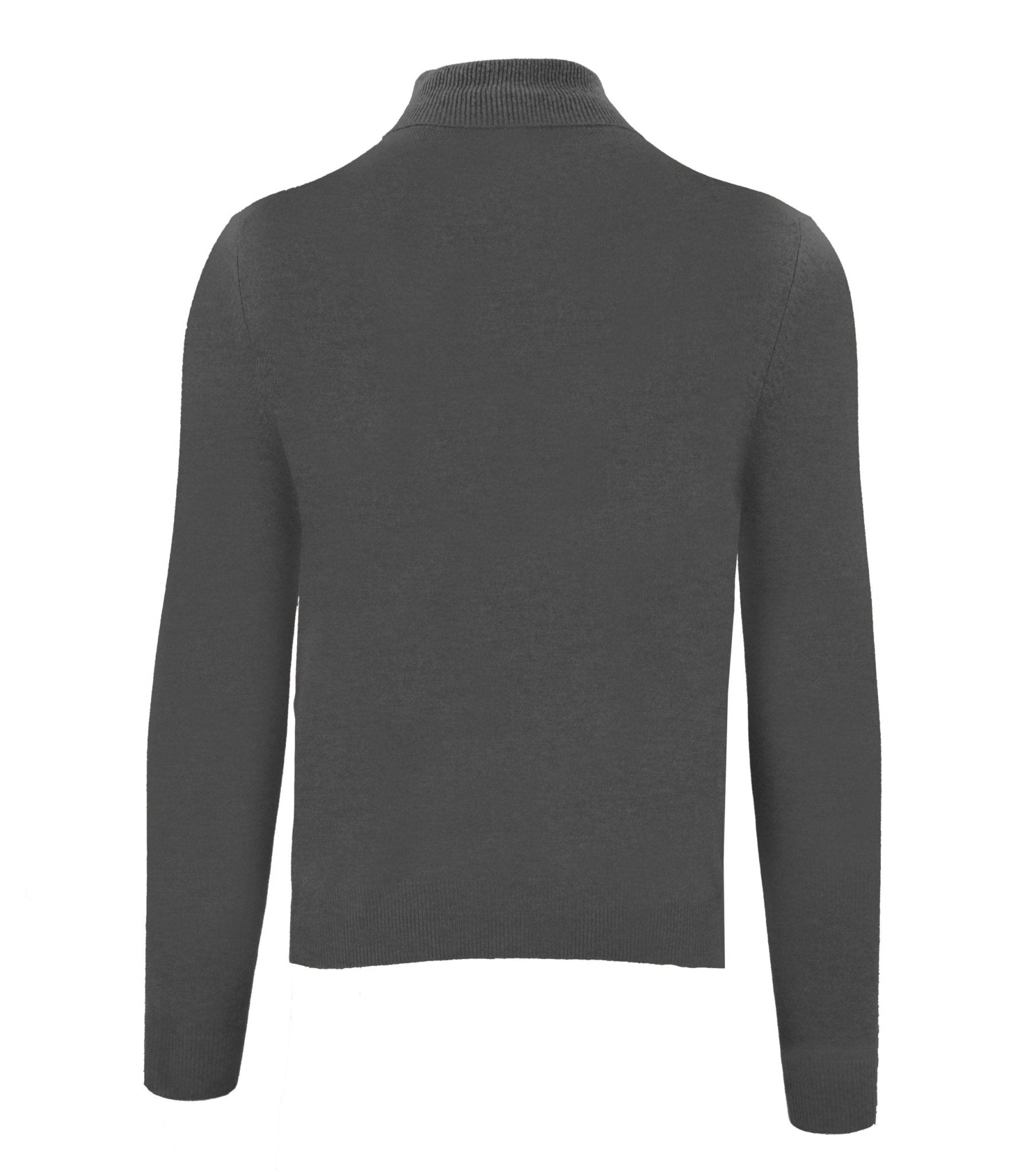 Malo Gray Cashmere Sweater - Fizigo