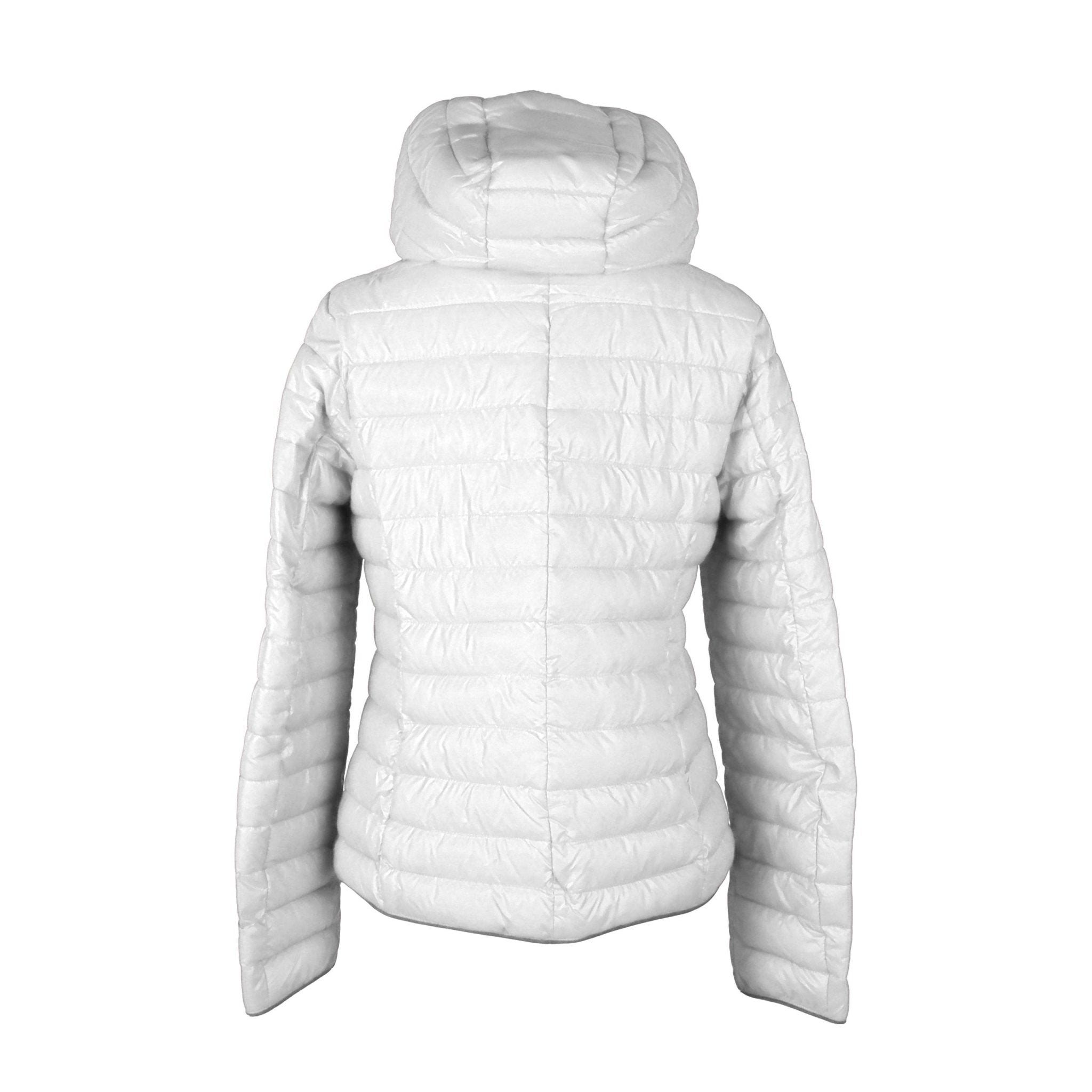 Mangano White Polyester Jackets & Coat - Fizigo
