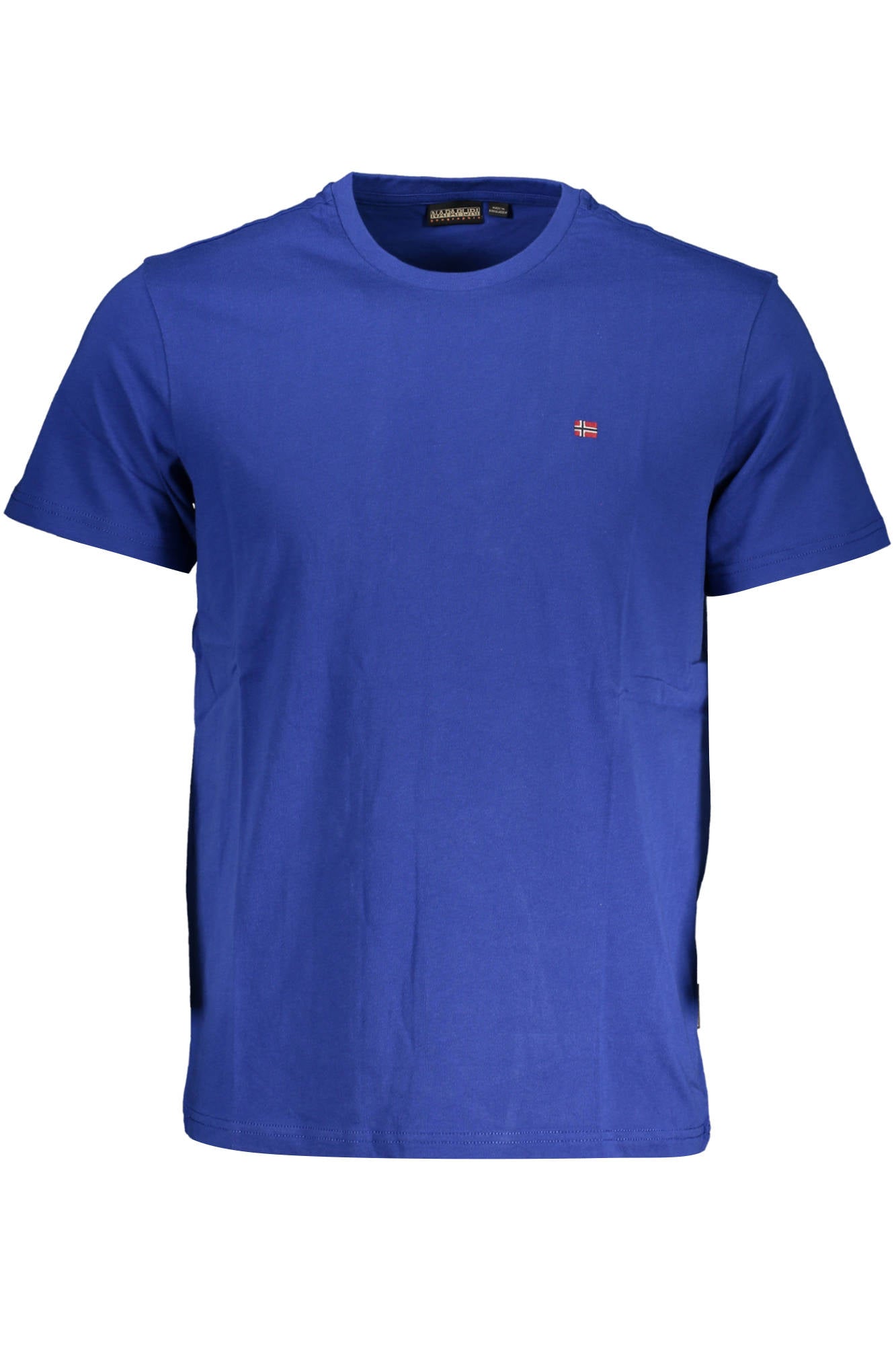 Napapijri Blue Cotton T-Shirt - Fizigo