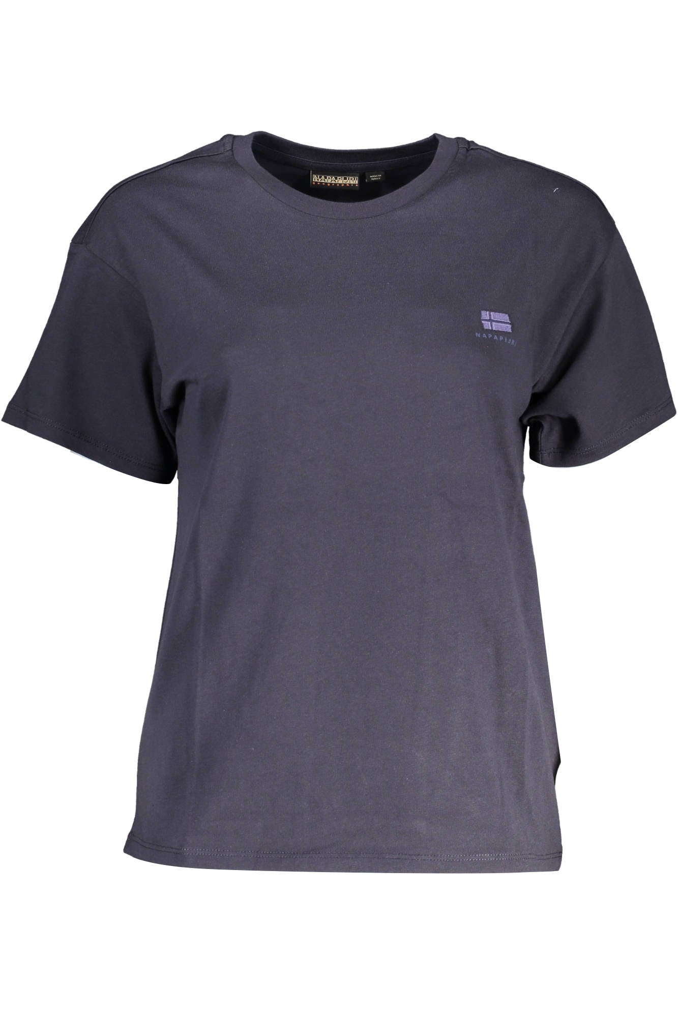 Napapijri Blue Cotton Tops & T-Shirt - Fizigo