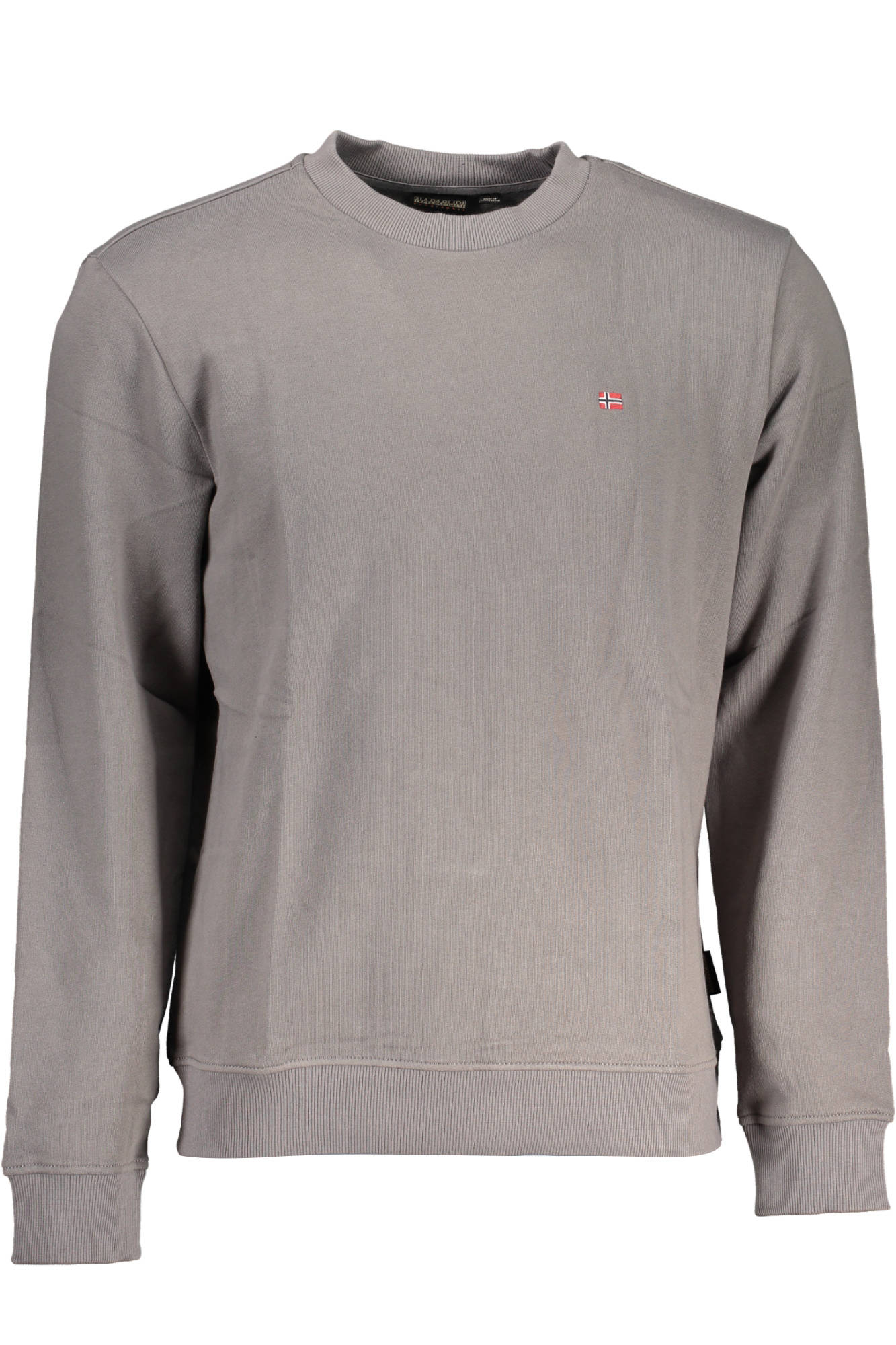 Napapijri Gray Cotton Sweater - Fizigo
