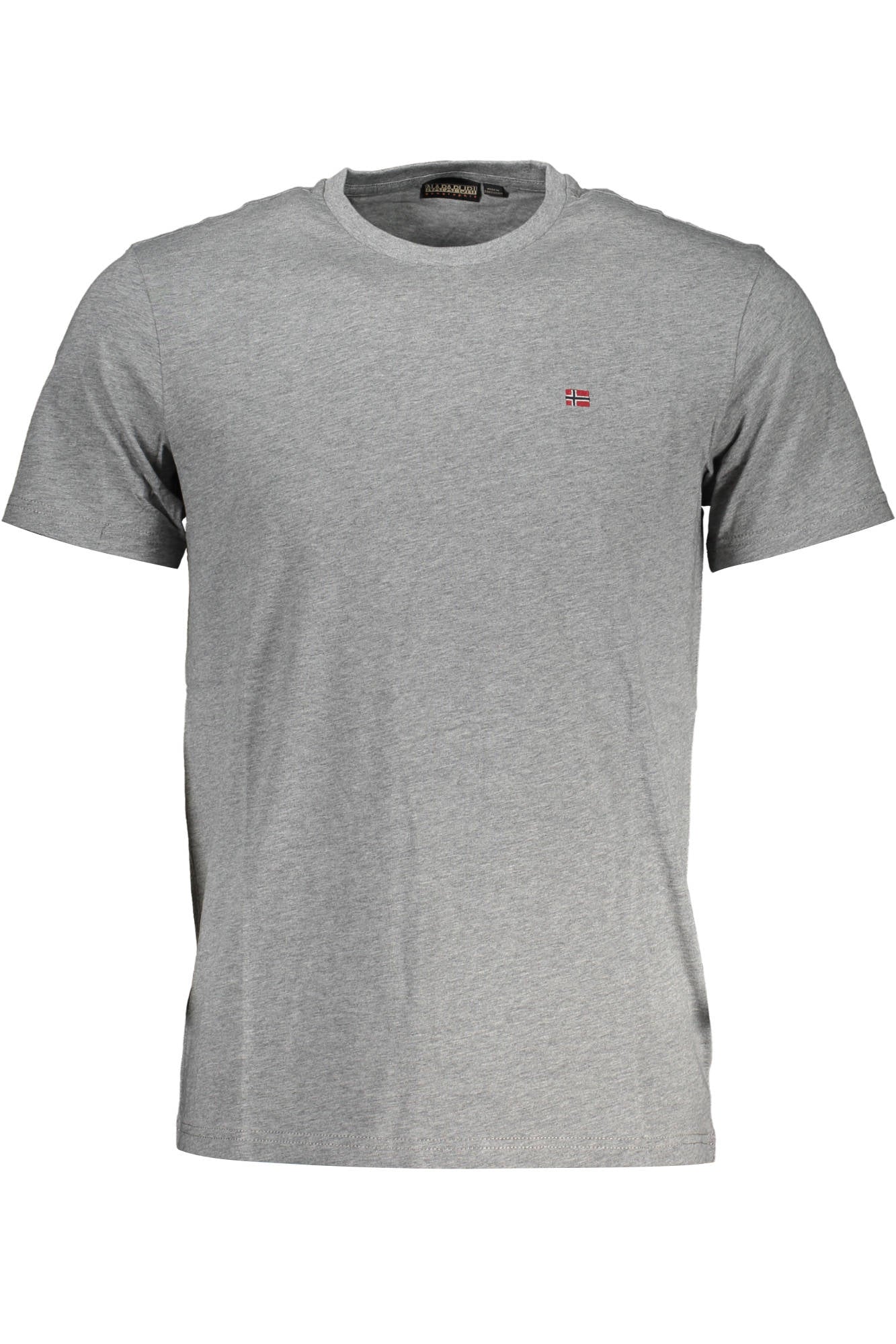 Napapijri Gray Cotton T-Shirt - Fizigo