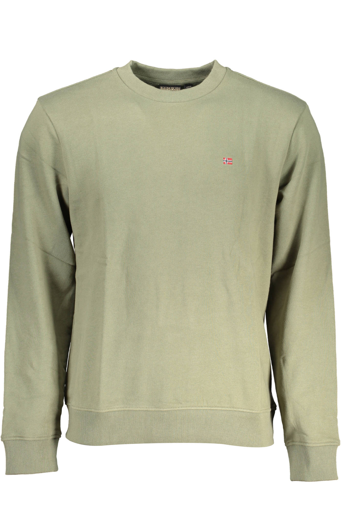 Napapijri Green Cotton Sweater - Fizigo