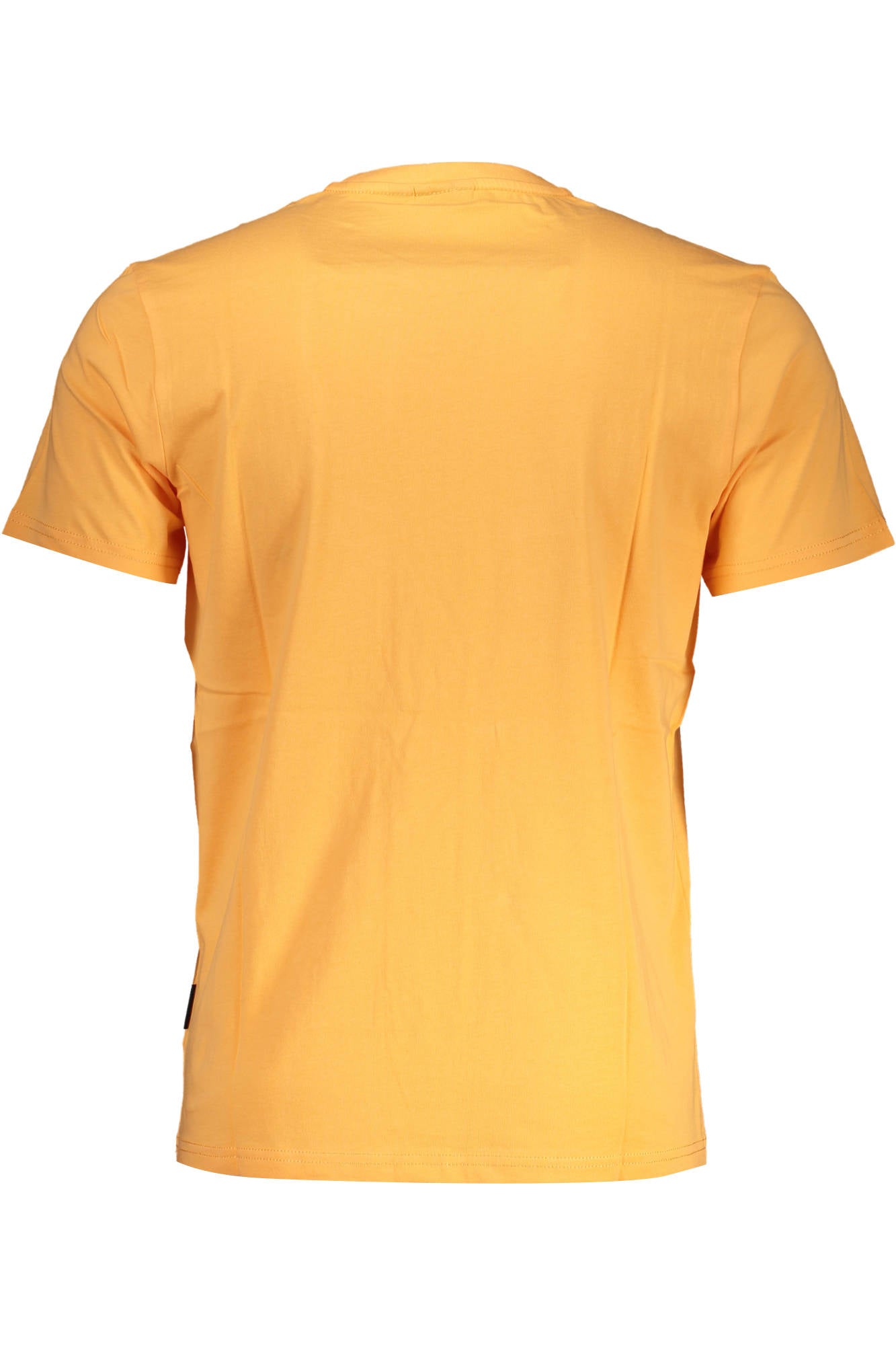 Napapijri Orange Cotton T-Shirt - Fizigo