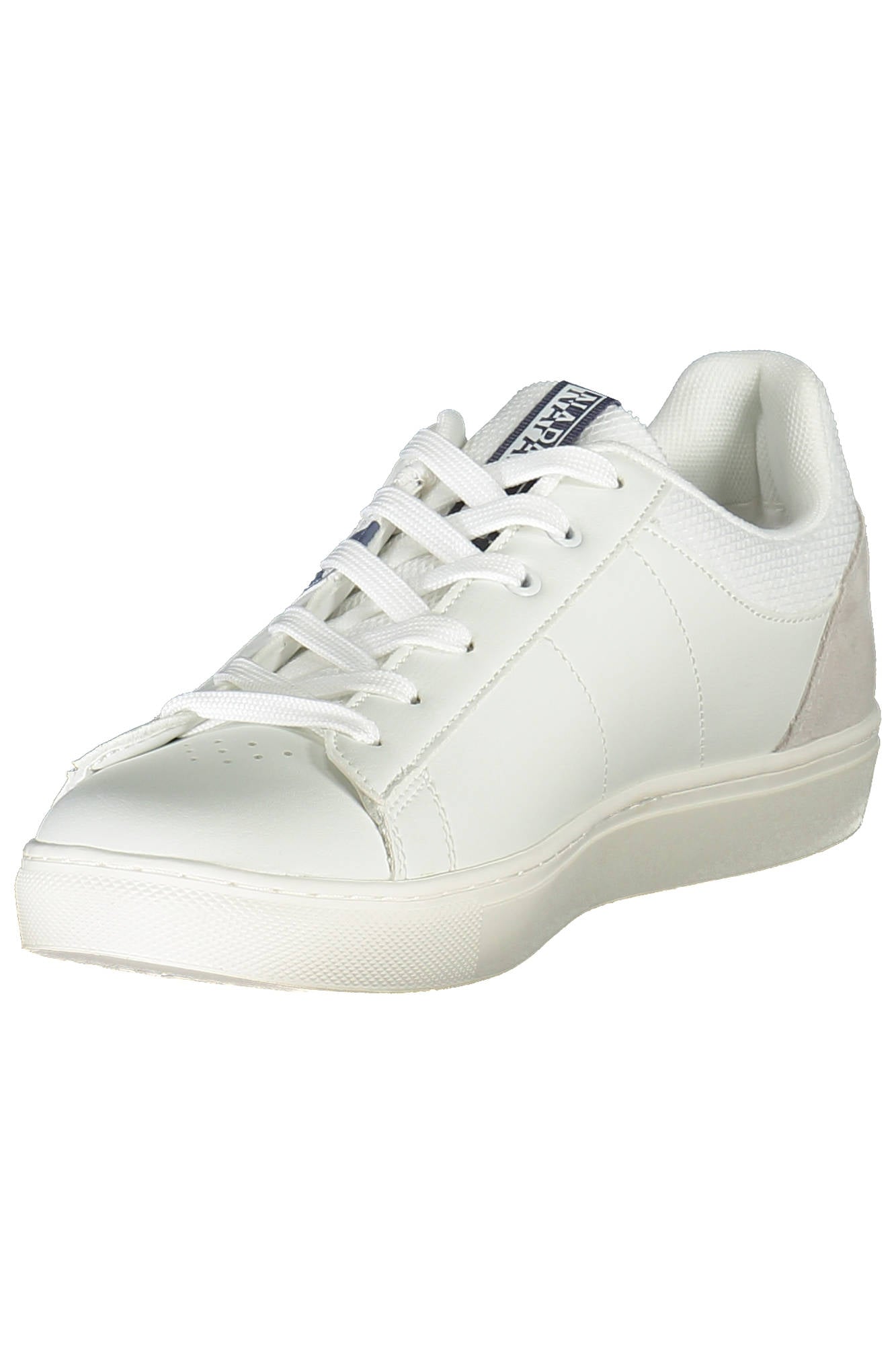 Napapijri White Polyester Sneaker - Fizigo