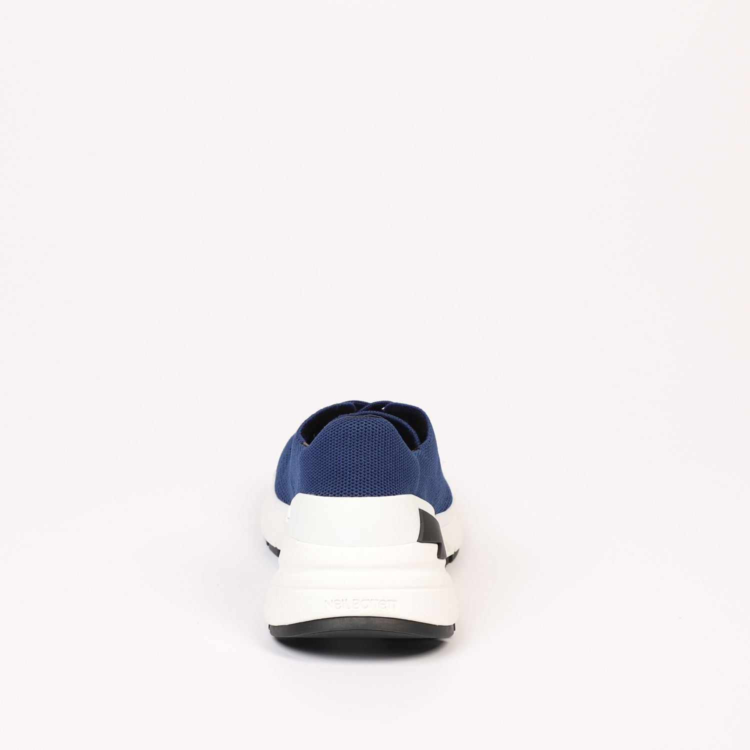 Neil Barrett Blue Textile and Leather Sneaker - Fizigo
