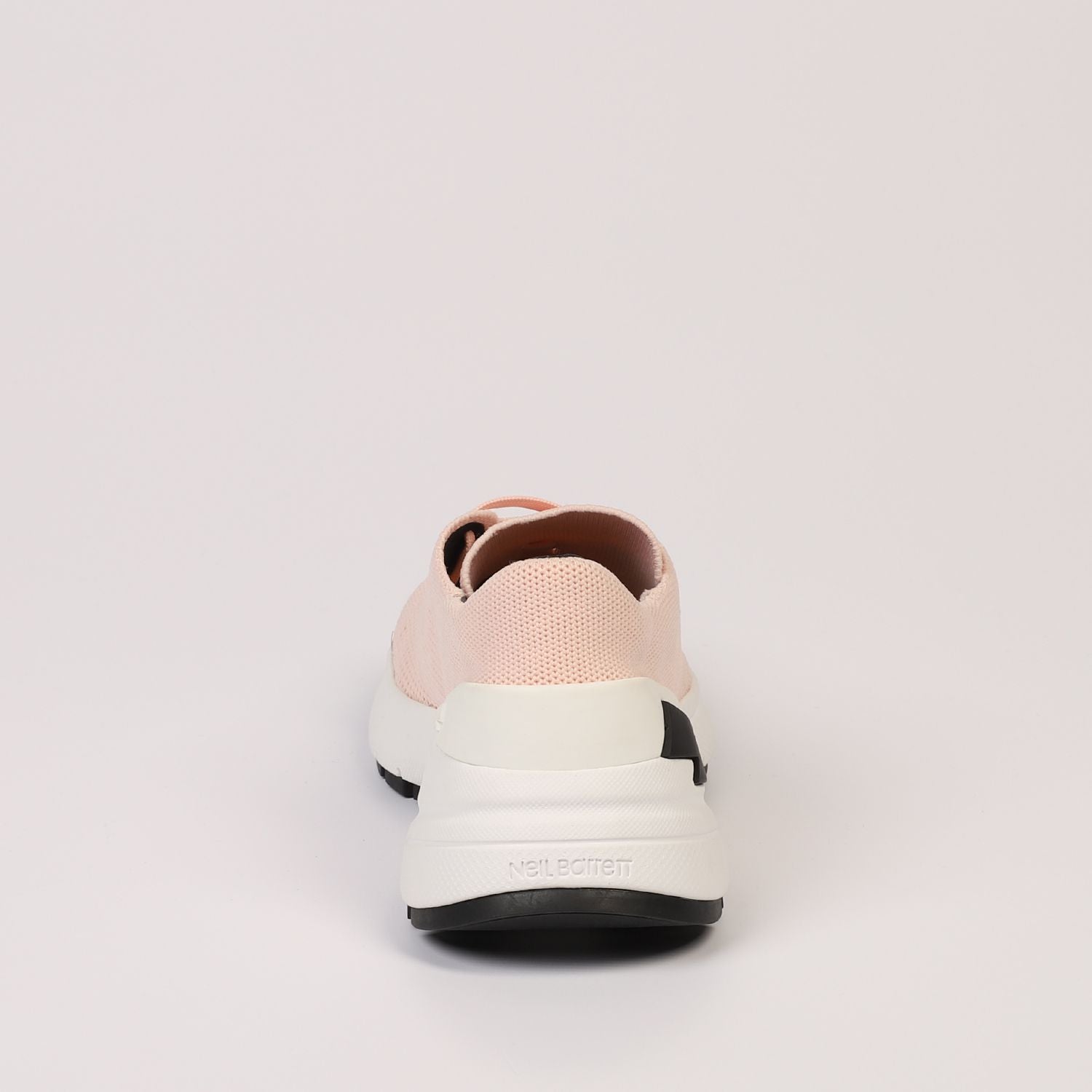 Neil Barrett Pink Textile and Leather Sneaker - Fizigo
