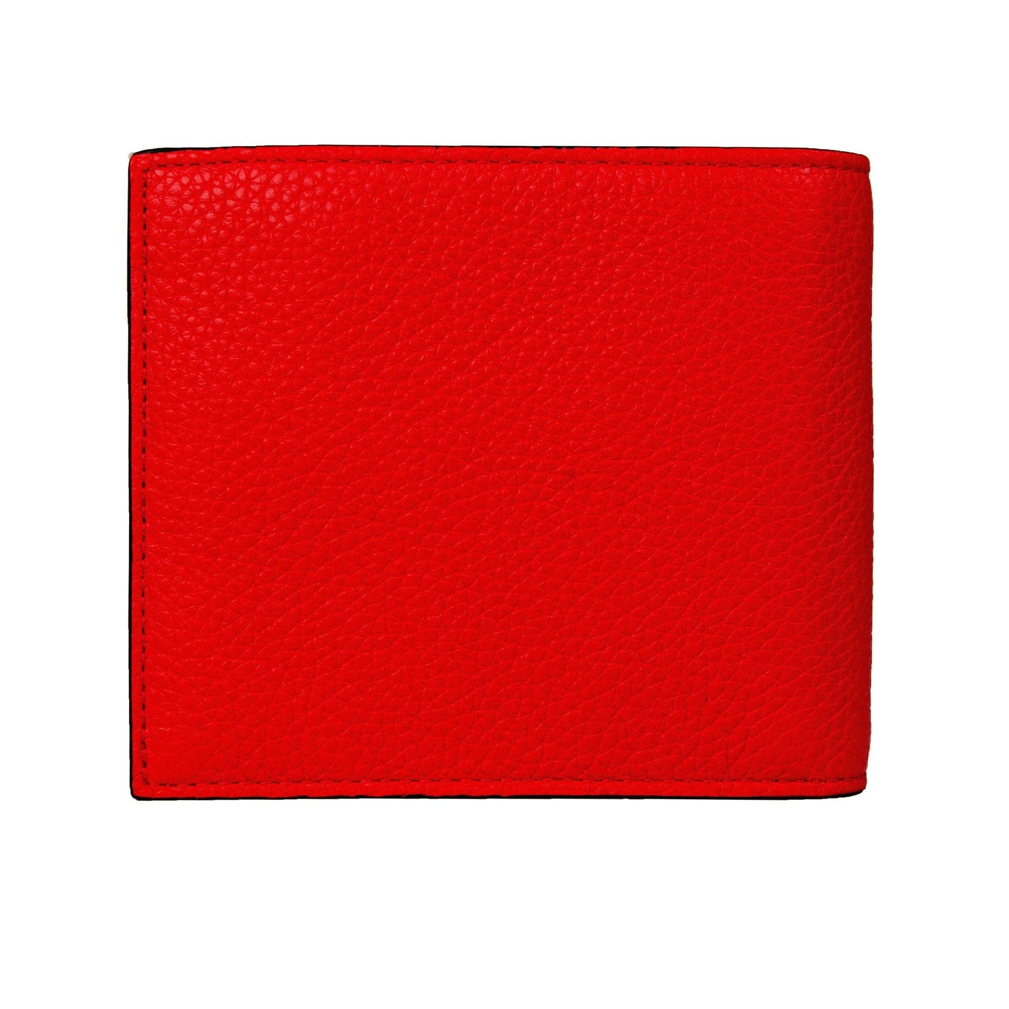 Neil Barrett Red Leather Wallet - Fizigo