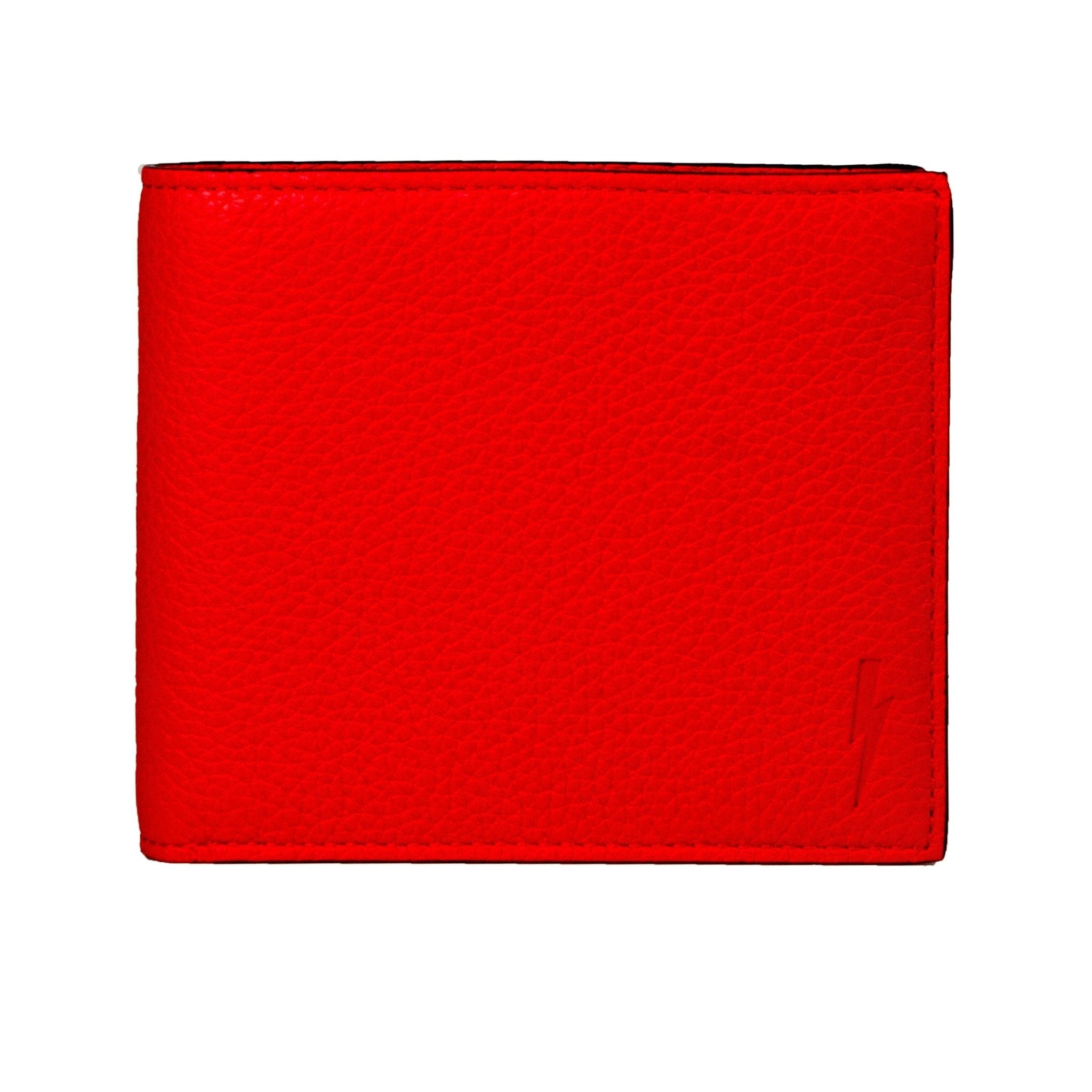 Neil Barrett Red Leather Wallet - Fizigo