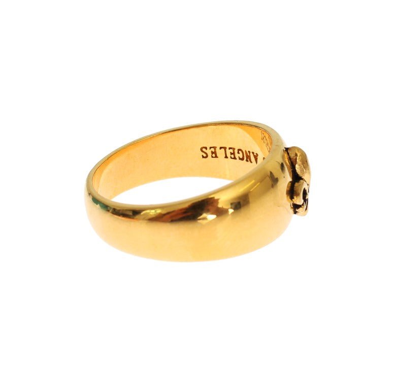 Nialaya Gold Plated 925 Silver Ring - Fizigo
