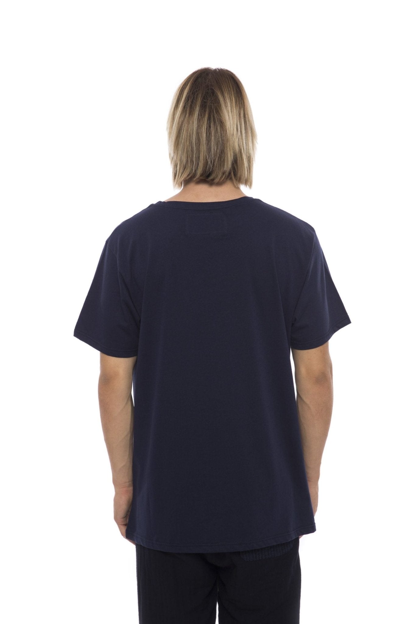 Nicolo Tonetto Blue Cotton T-Shirt - Fizigo