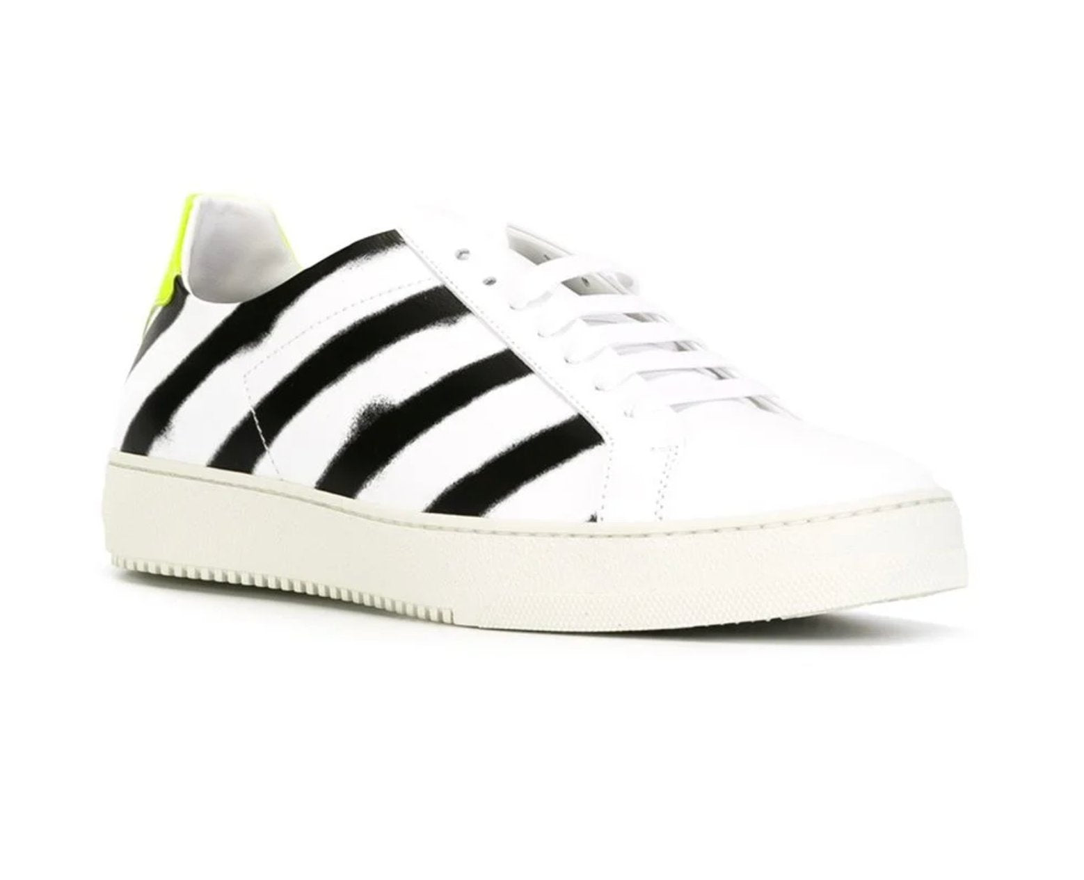 Off-White White Leather Sneaker - Fizigo