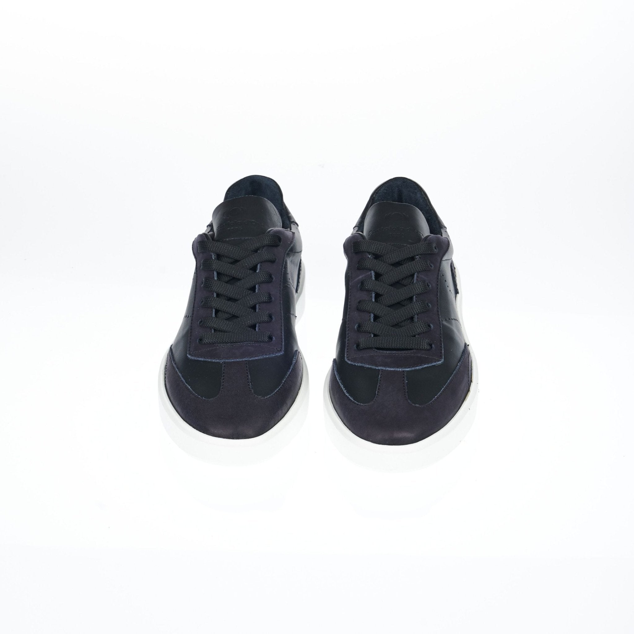 Pantofola D'Oro Black Leather Sneaker - Fizigo
