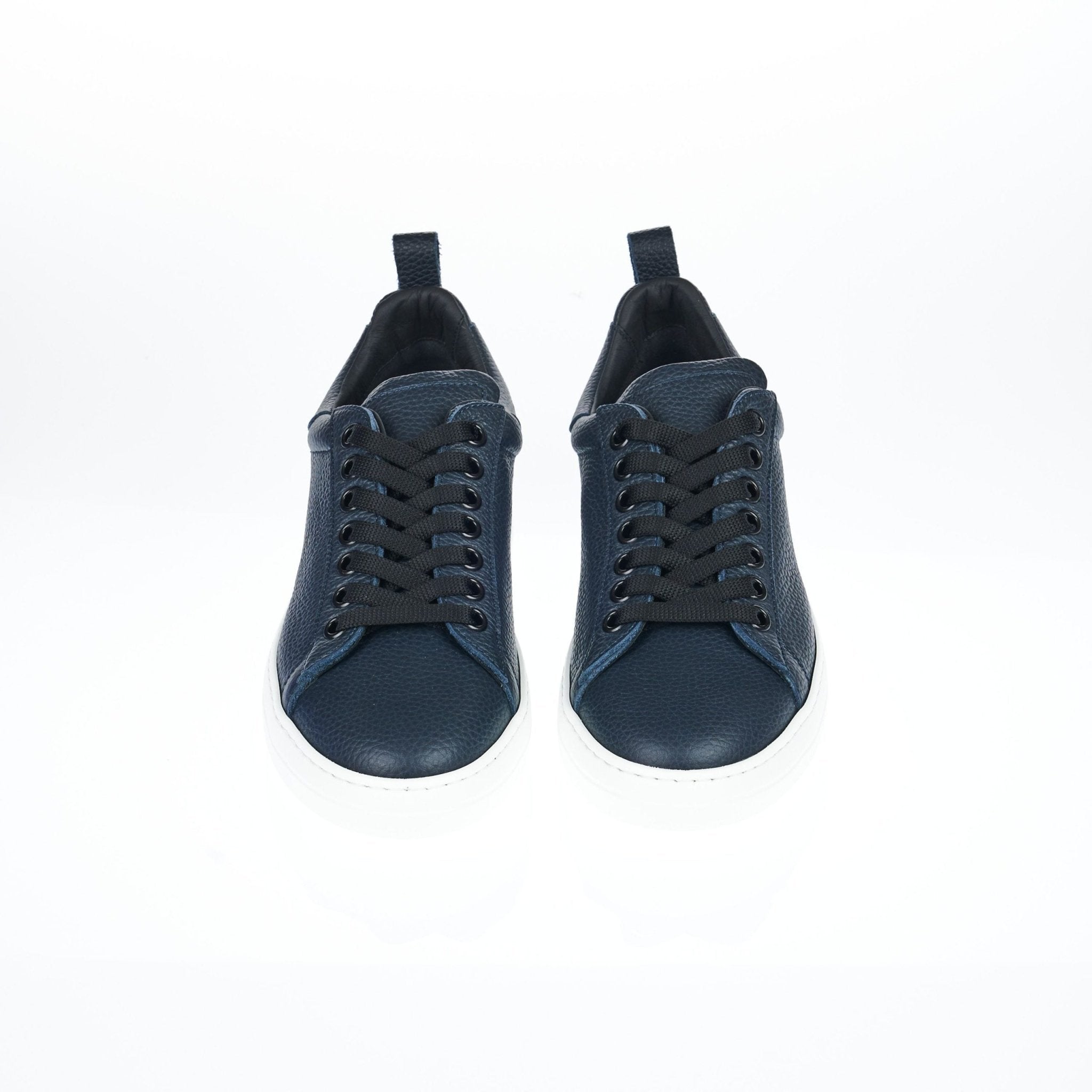 Pantofola D'Oro Blue Leather Sneaker - Fizigo