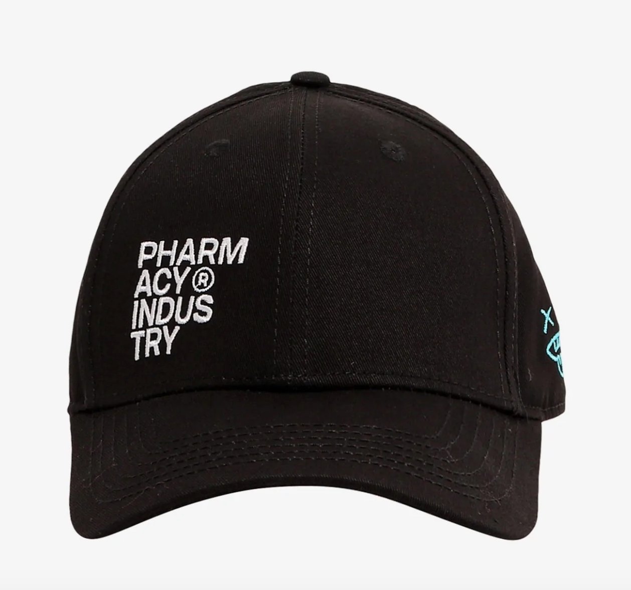 Pharmacy Industry Black Cotton Hat - Fizigo