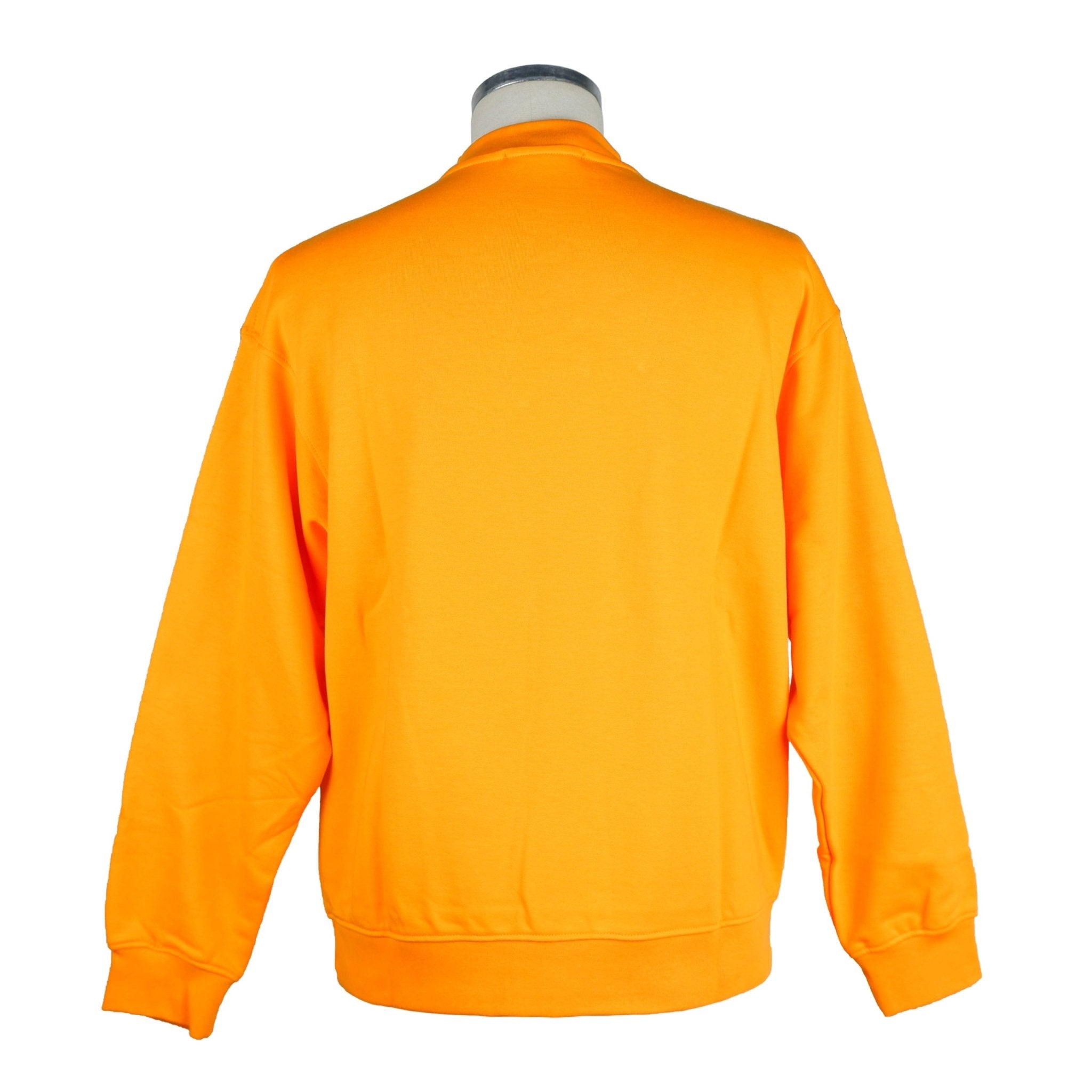 Pharmacy Industry Orange Cotton Sweater - Fizigo