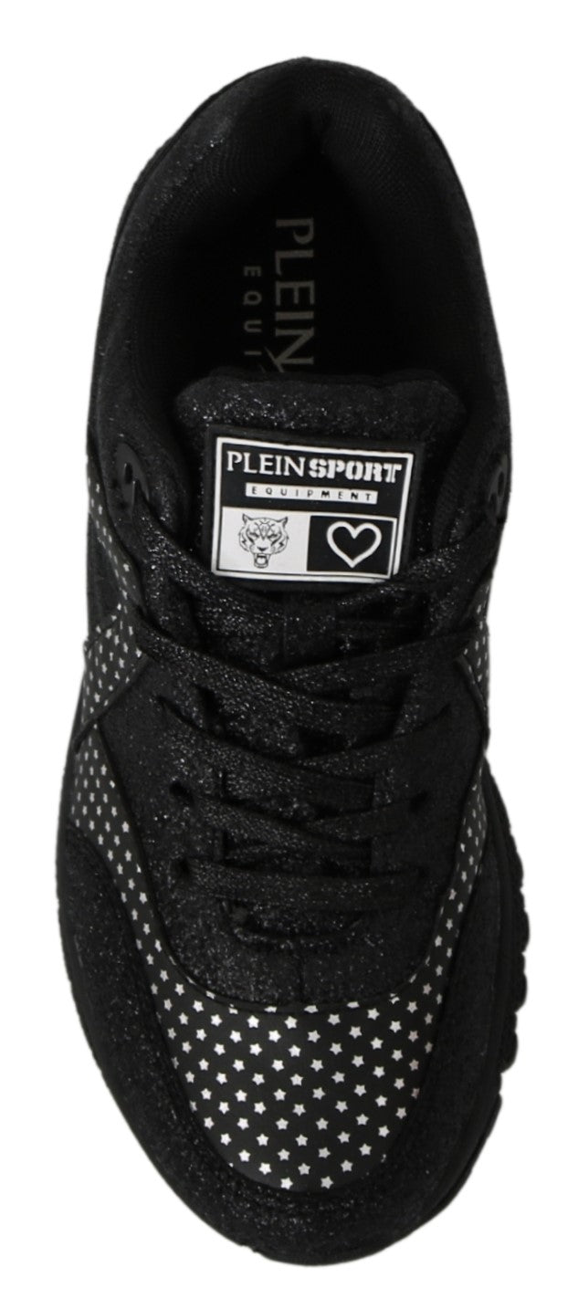 Philipp Plein Black Running Jasmines Sneakers Shoes - Fizigo