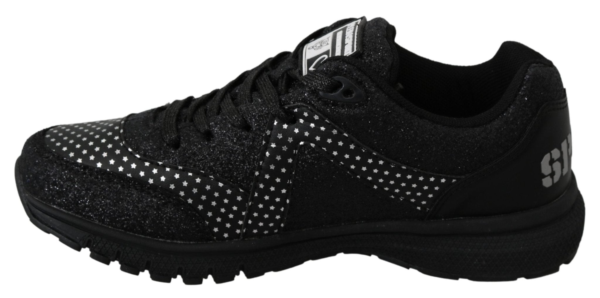 Philipp Plein Black Running Jasmines Sneakers Shoes - Fizigo