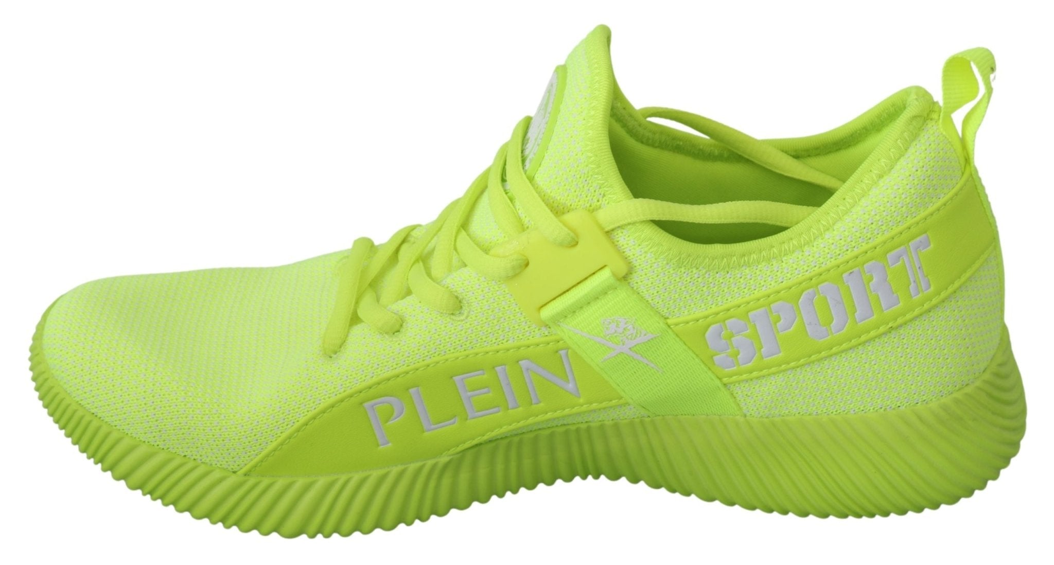 Philipp Plein Green CARTER Logo Hi-Top Sneakers Shoes - Fizigo