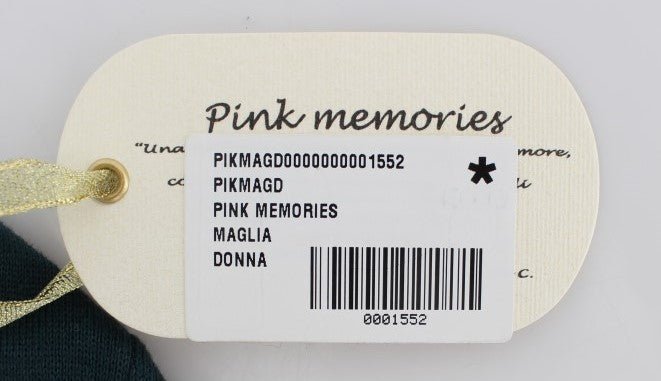 PINK MEMORIES Green Button Down Cardigan Sweater - Fizigo