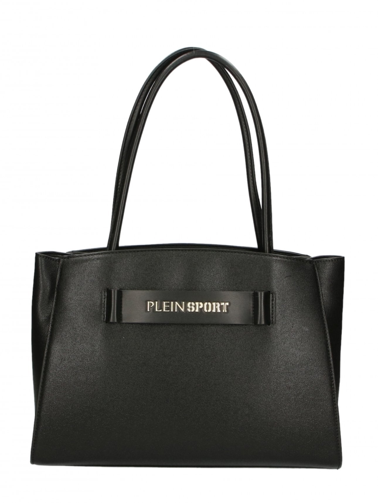 Plein Sport Black Polyurethane Handbag - Fizigo