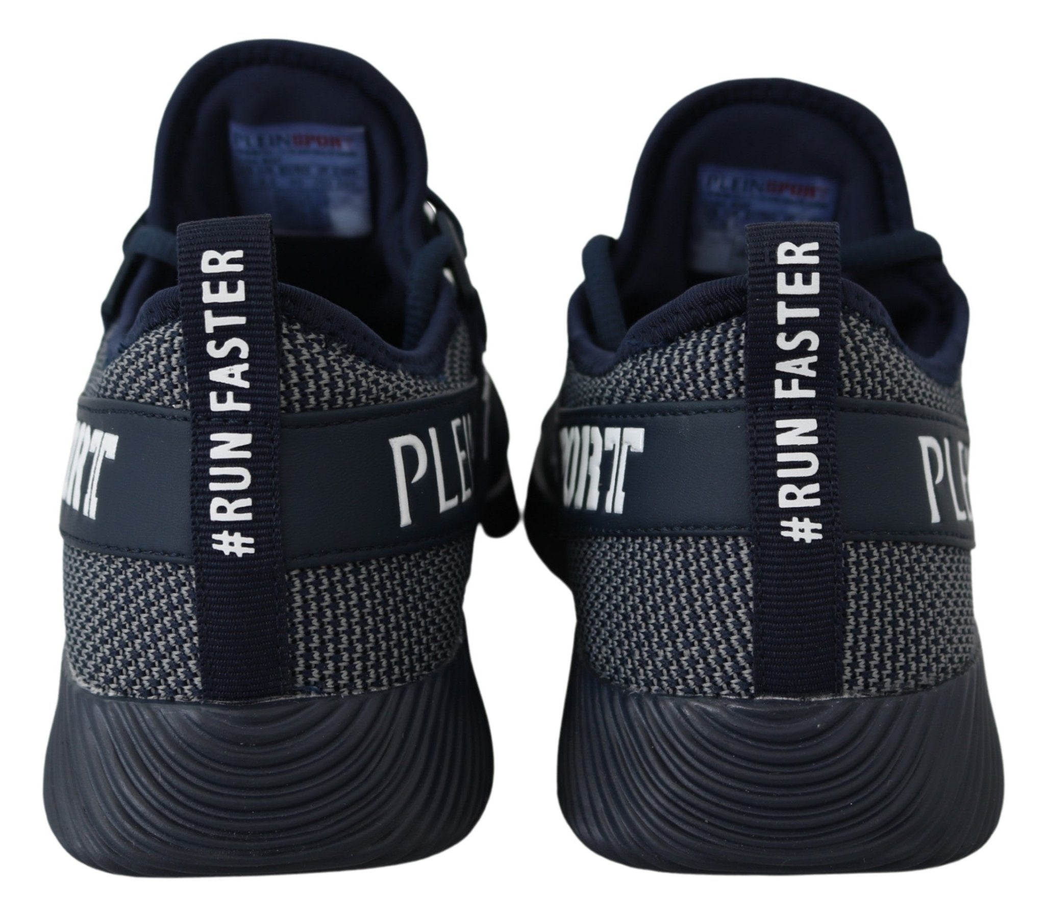 Plein Sport Blue Indaco Polyester Carter Sneakers Shoes - Fizigo