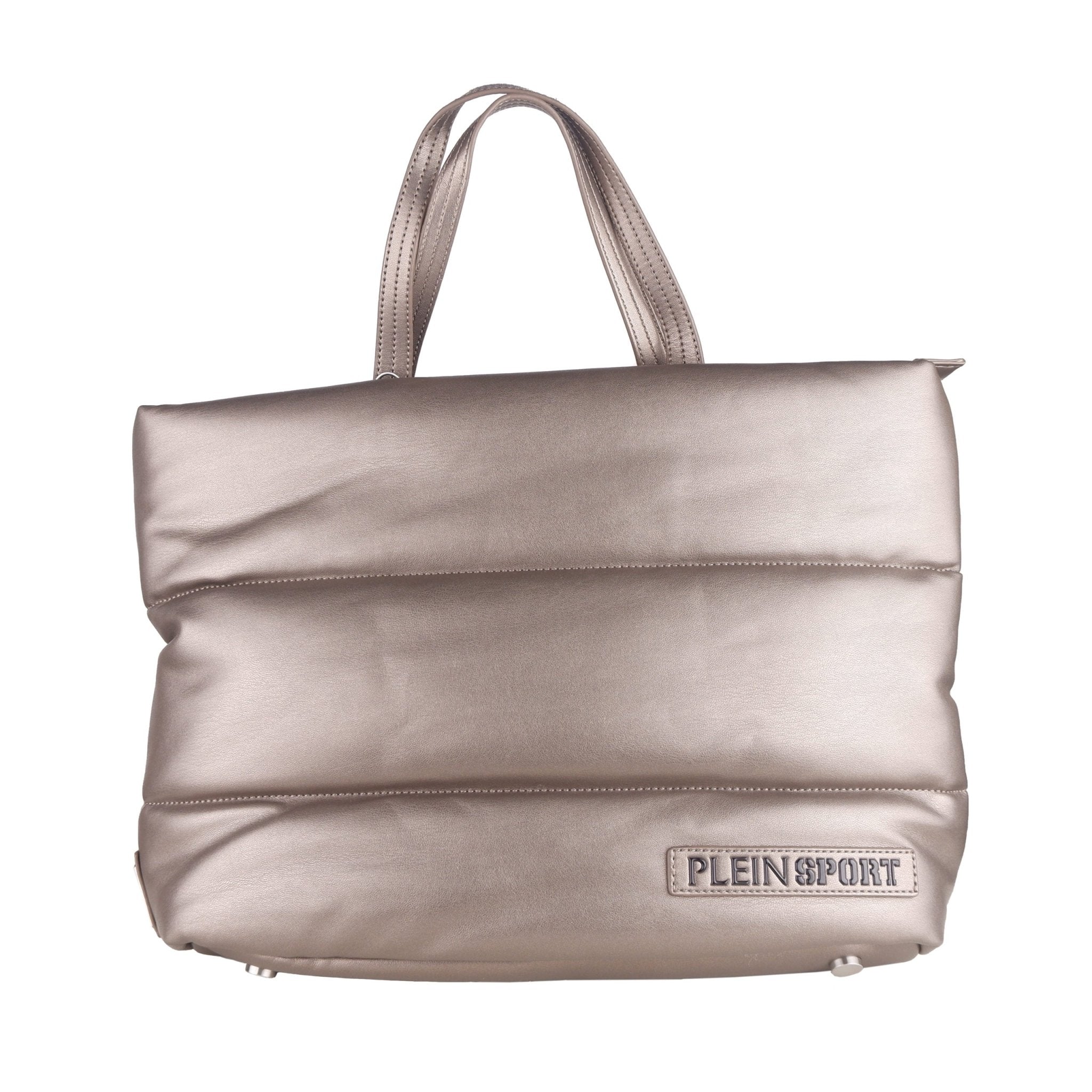 Plein Sport Gray Polyurethane Shoulder Bag - Fizigo
