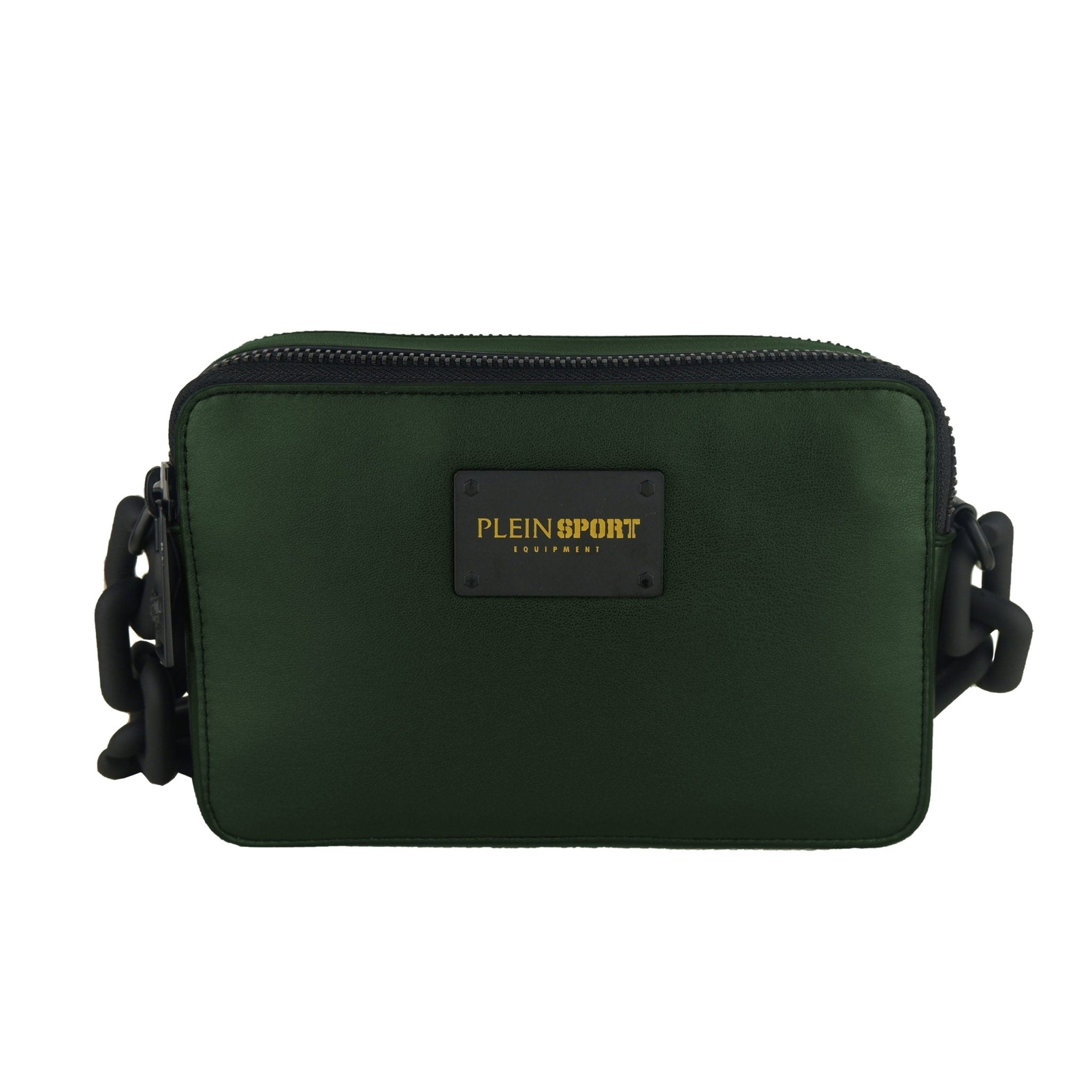 Plein Sport Green Polyester Crossbody Bag - Fizigo