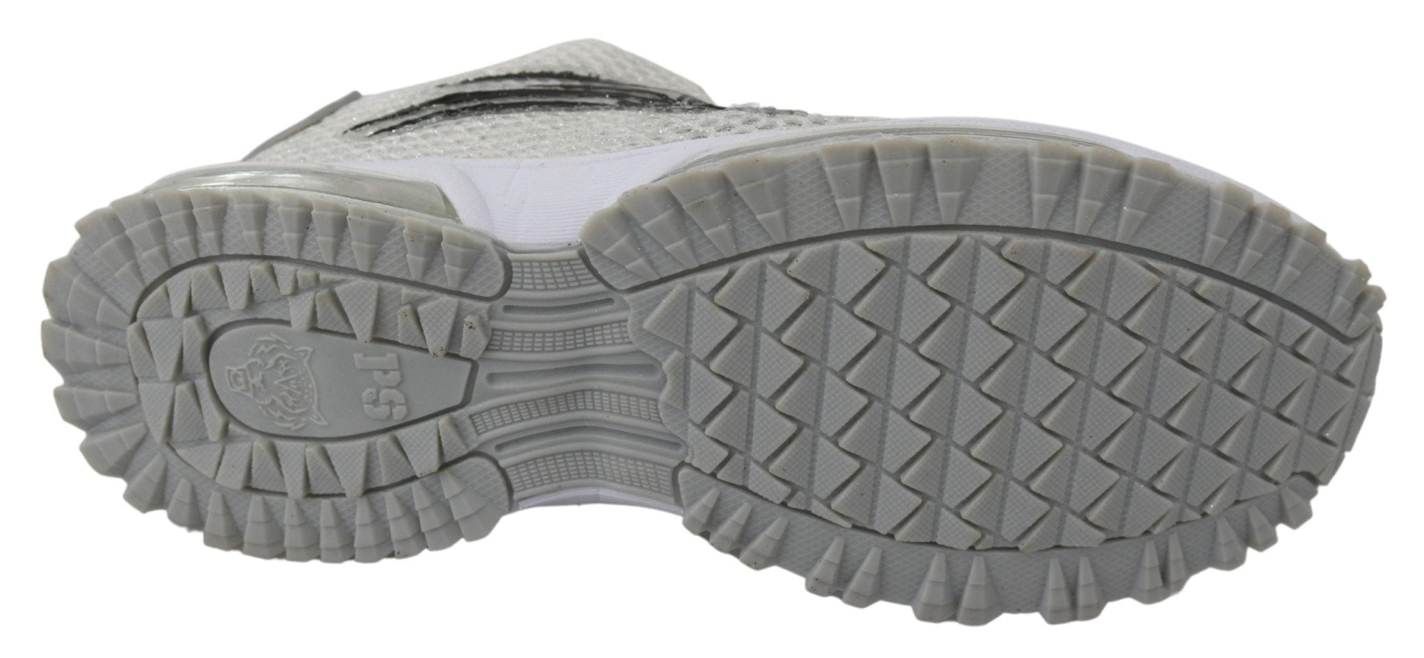 Plein Sport Silver Polyester Gretel Sneakers Shoes - Fizigo
