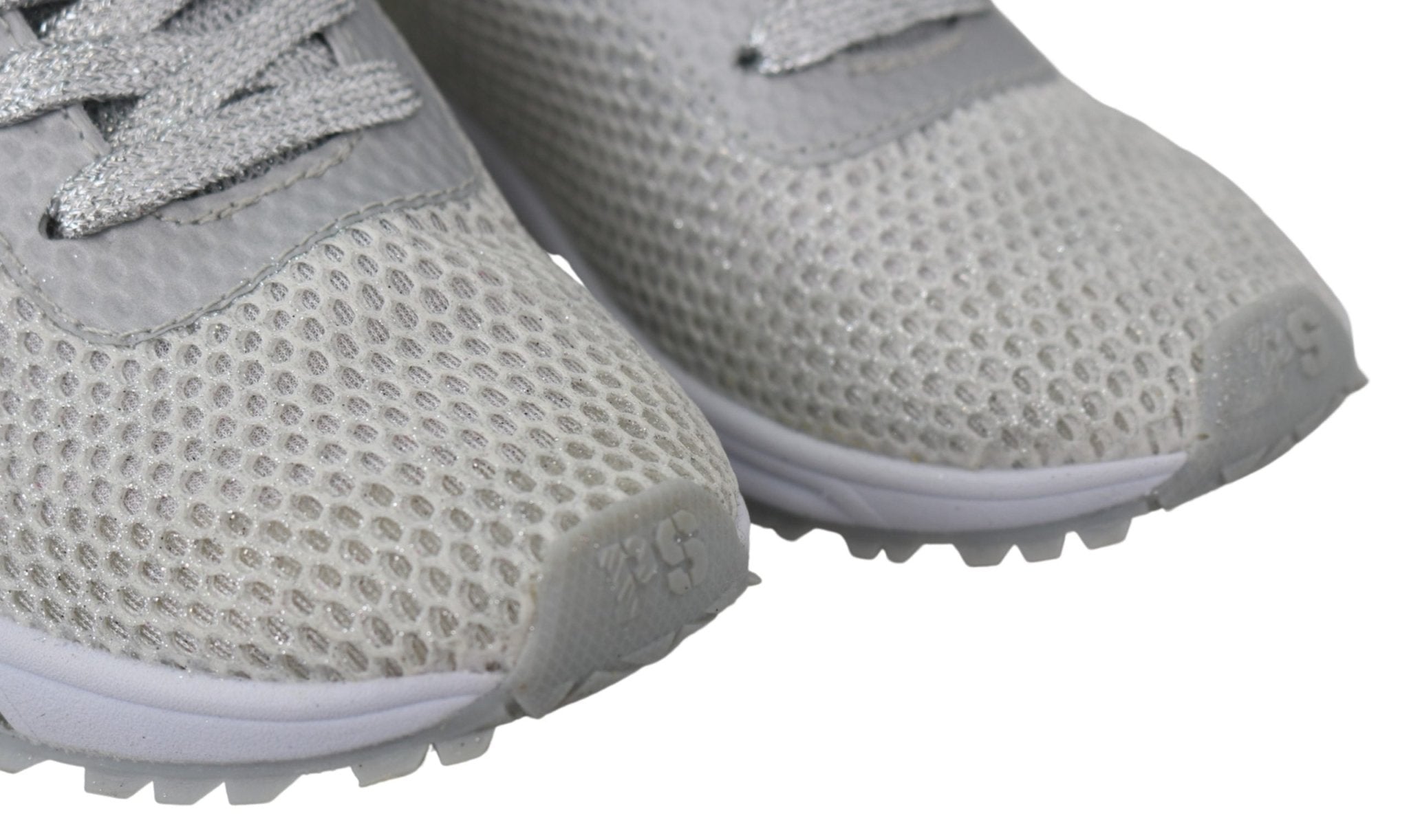 Plein Sport Silver Polyester Gretel Sneakers Shoes - Fizigo