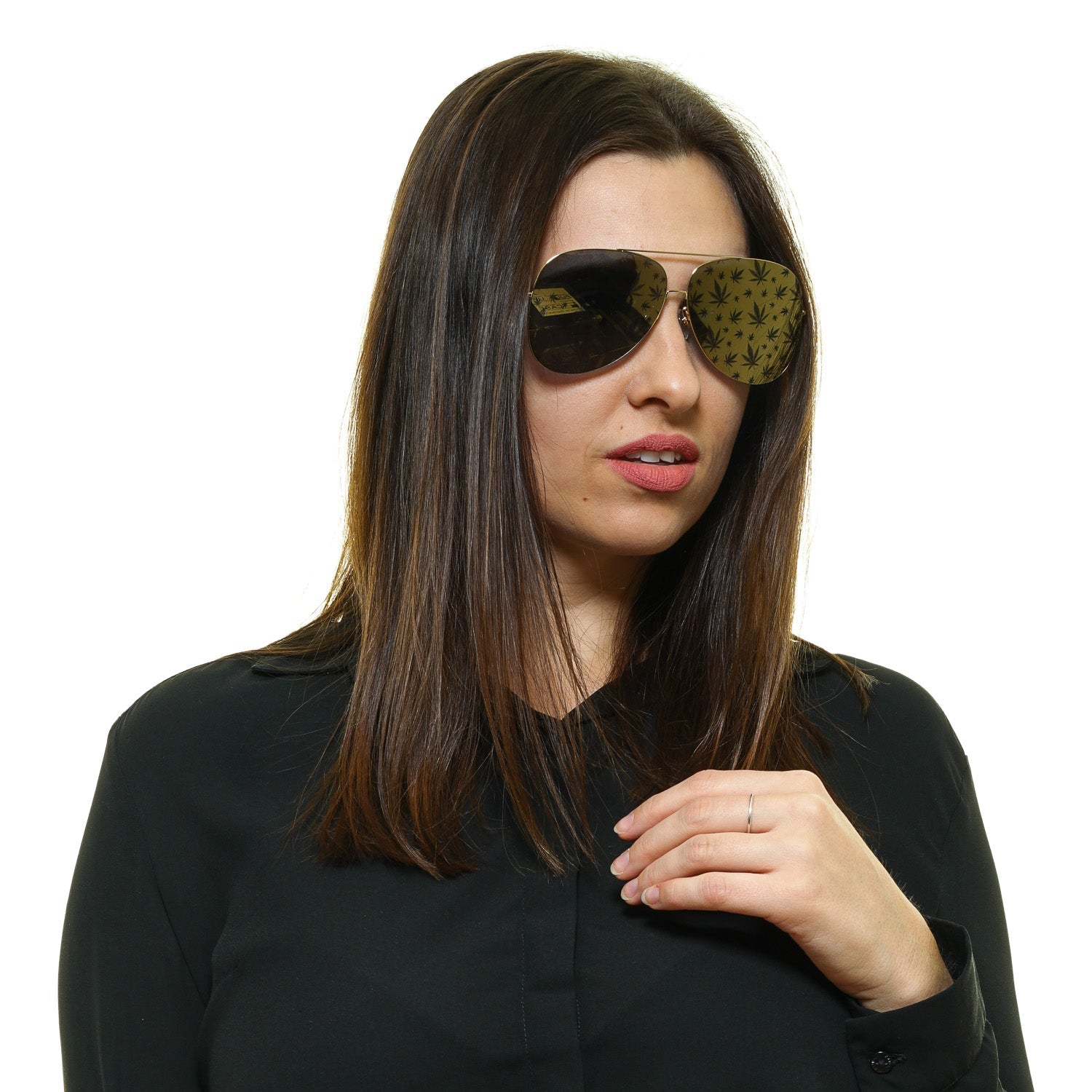 Police Gold Sunglasses for Woman - Fizigo