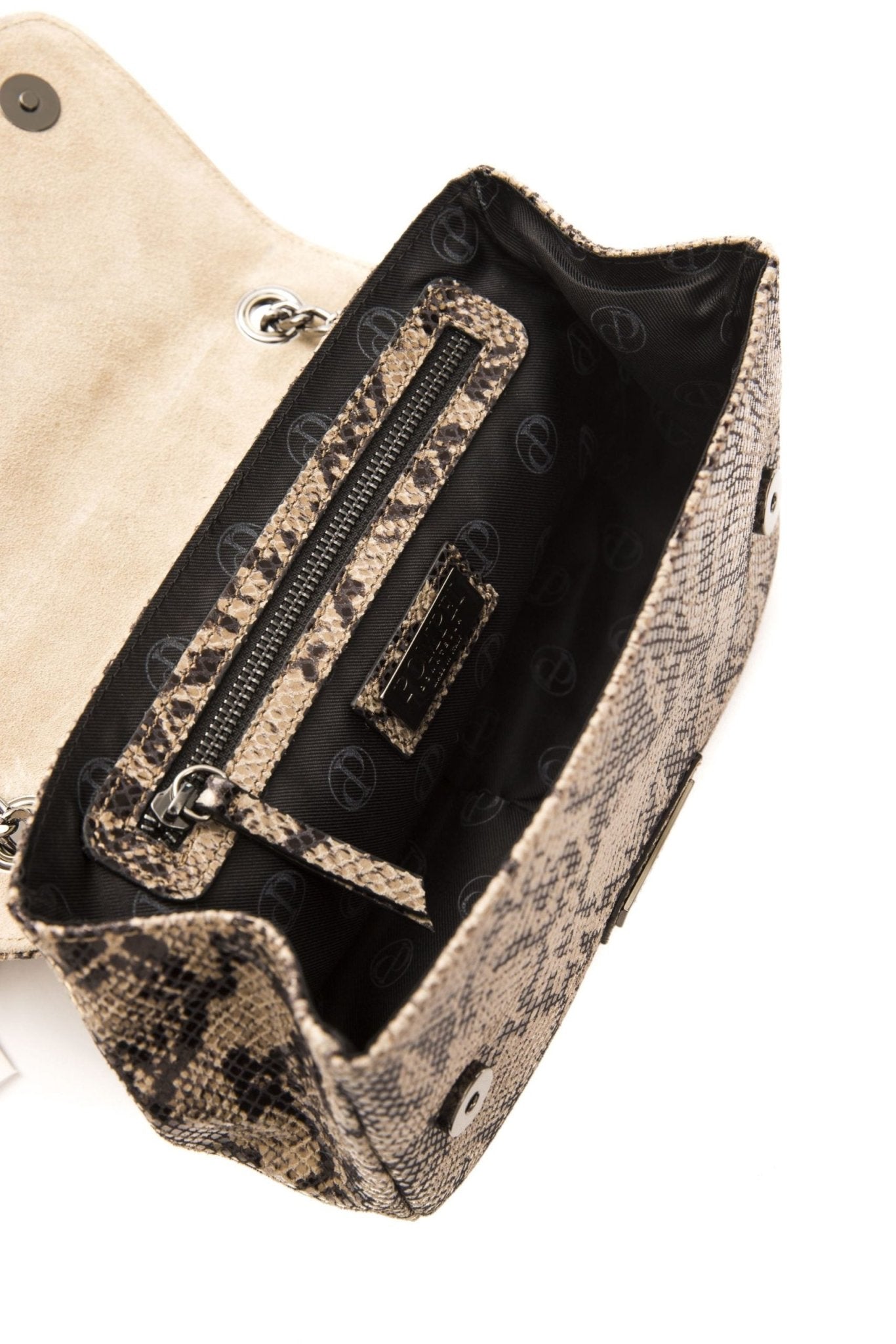 Pompei Donatella Brown Leather Crossbody Bag - Fizigo
