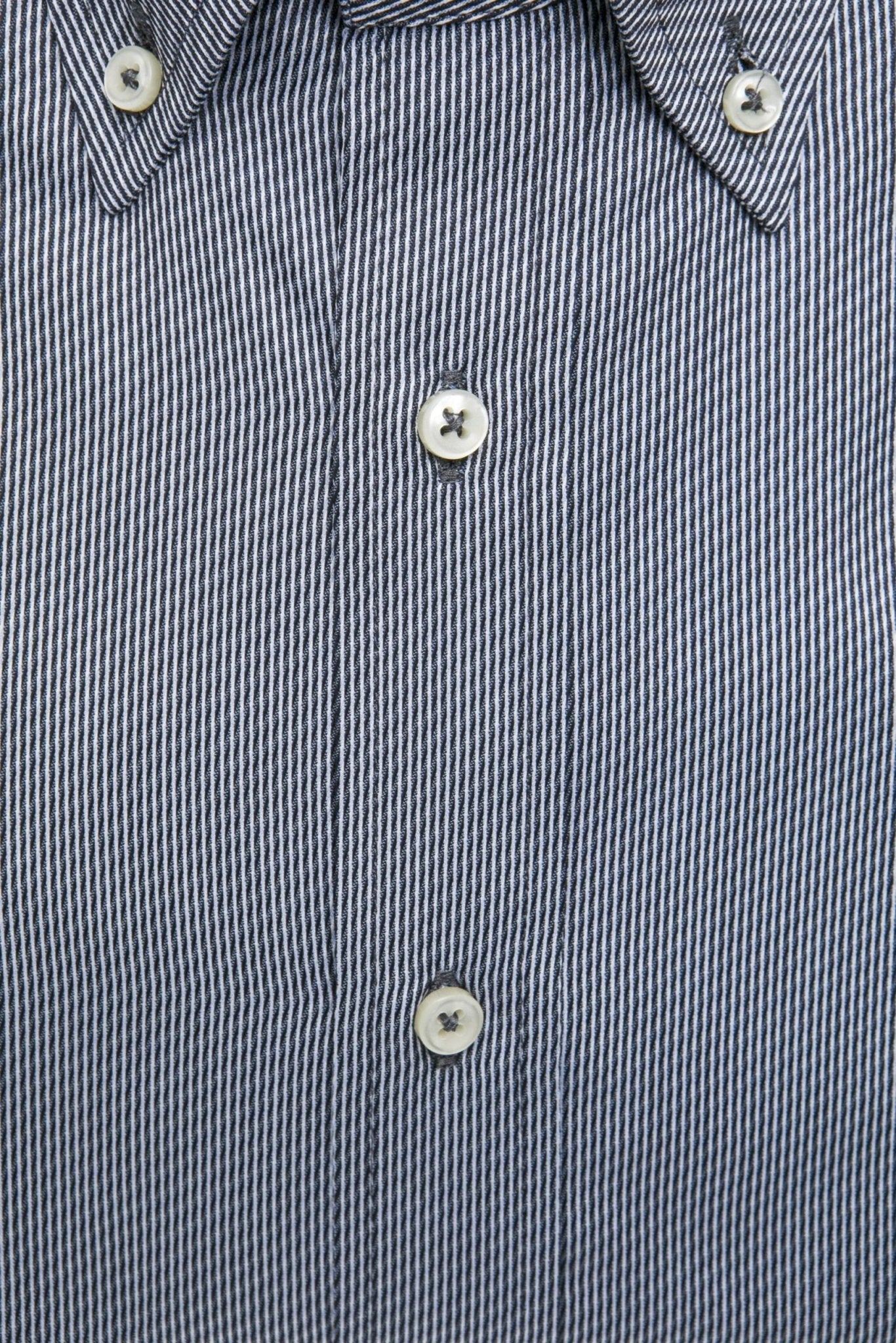 Robert Friedman Blue Cotton Shirt - Fizigo