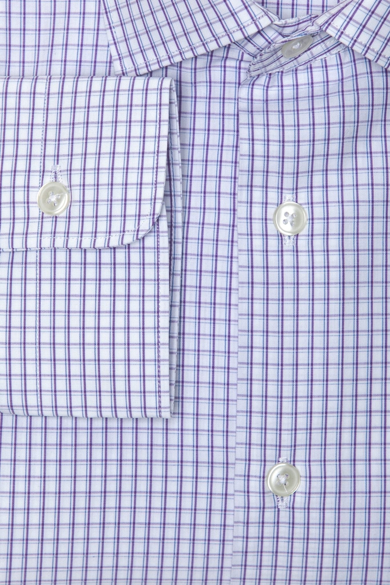 Robert Friedman Burgundy Cotton Shirt - Fizigo
